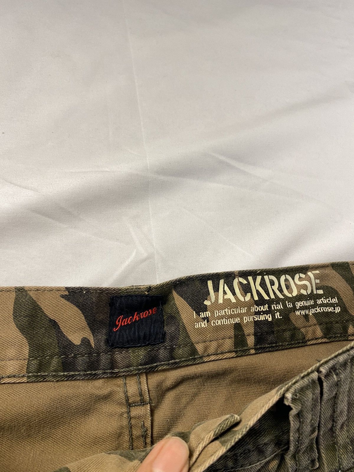 JACKROSE Jackrose Camo Cargo Flared Army Japanese Style Size US 35 - 10 Thumbnail