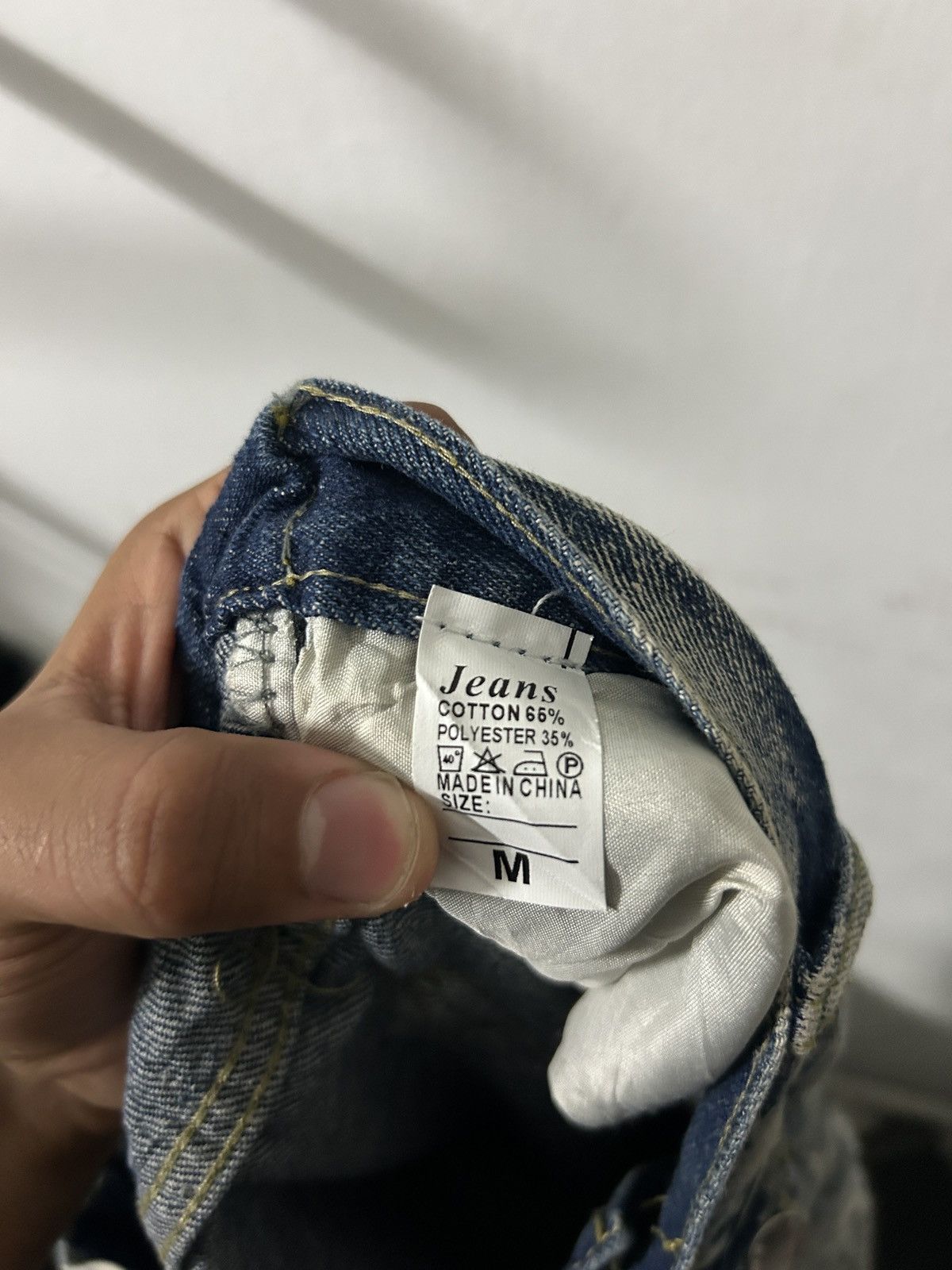 Japanese Brand Unisex Japanese Denim Flame Y2k Design Size US 29 - 9 Thumbnail
