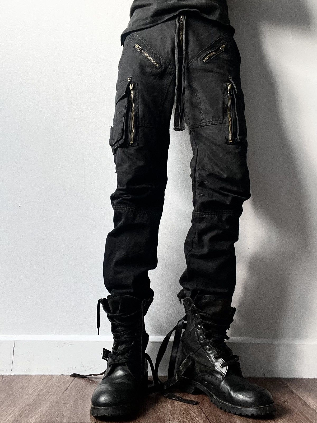 PPFM PPFM Avant-Garde Multi Zipped Pants Size US 30 / EU 46 - 4 Thumbnail