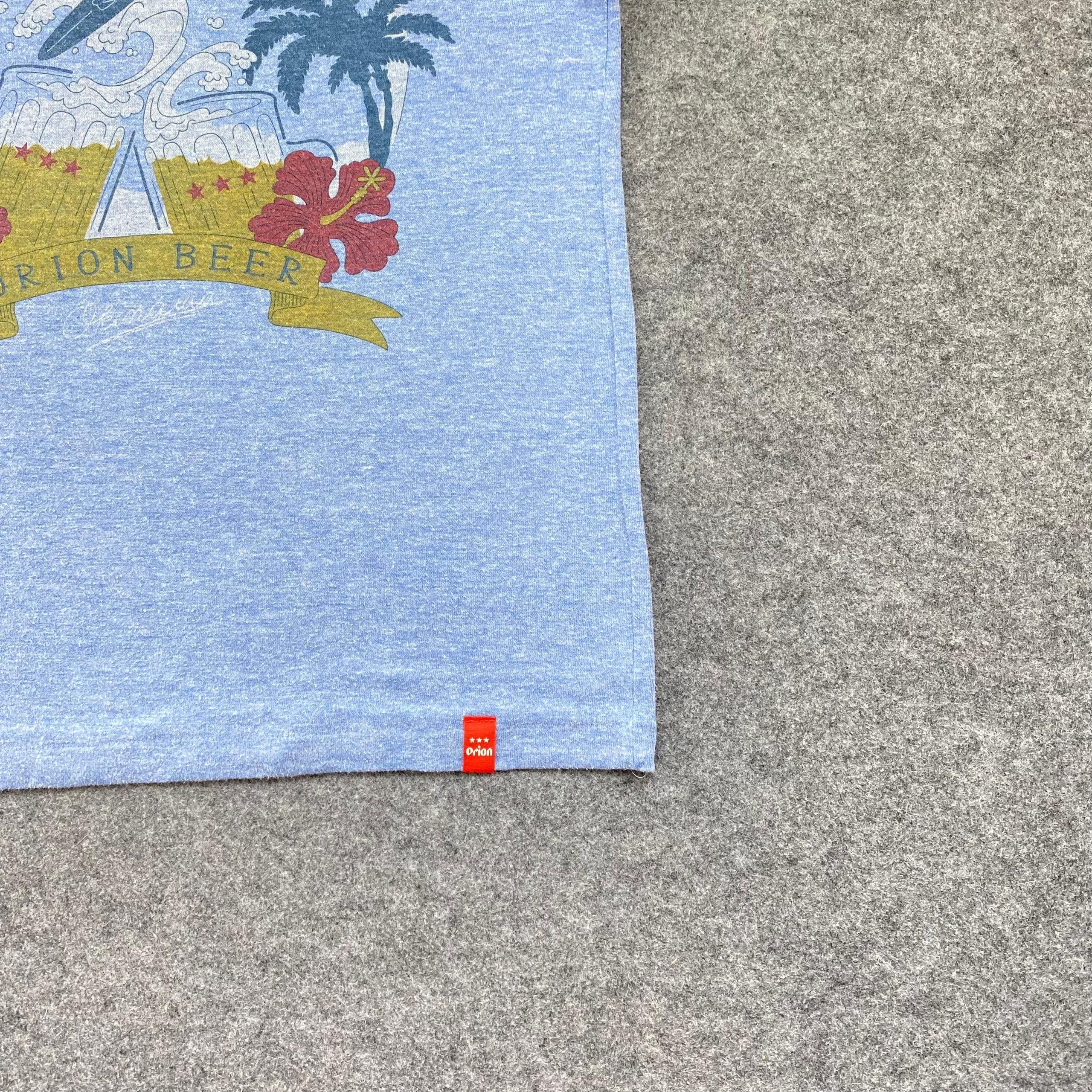 Japanese Brand Vintage Hobubox Orien Beer Tshirt Size US M / EU 48-50 / 2 - 7 Thumbnail