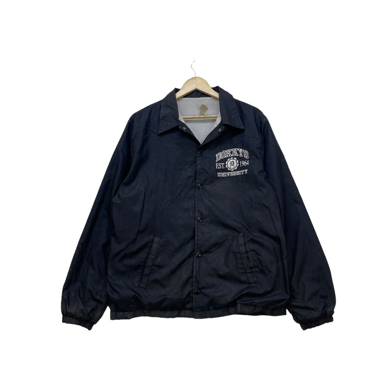 Other Vintage Made In Usa University Dokkyo Light Jacket Size US M / EU 48-50 / 2 - 1 Thumbnail