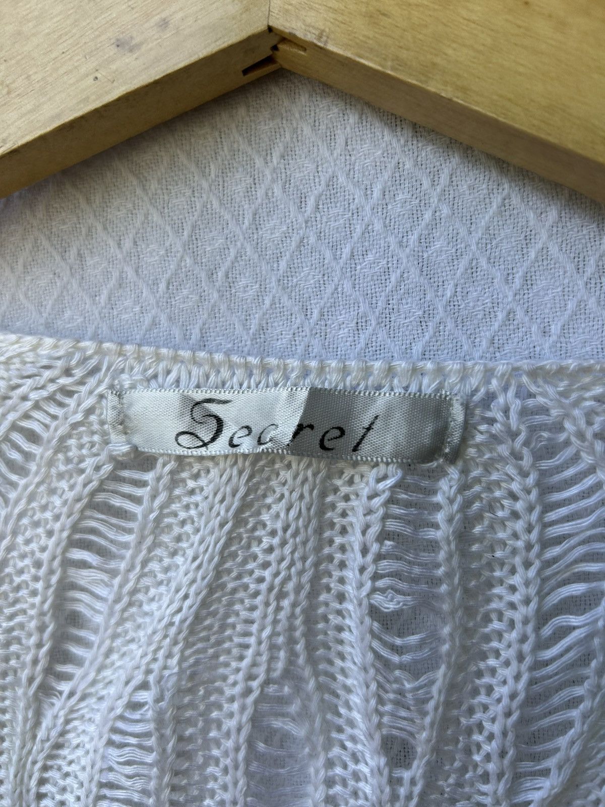 Issey Miyake Secret open fishnet knitted styled isseymiyake Size US S / EU 44-46 / 1 - 5 Thumbnail