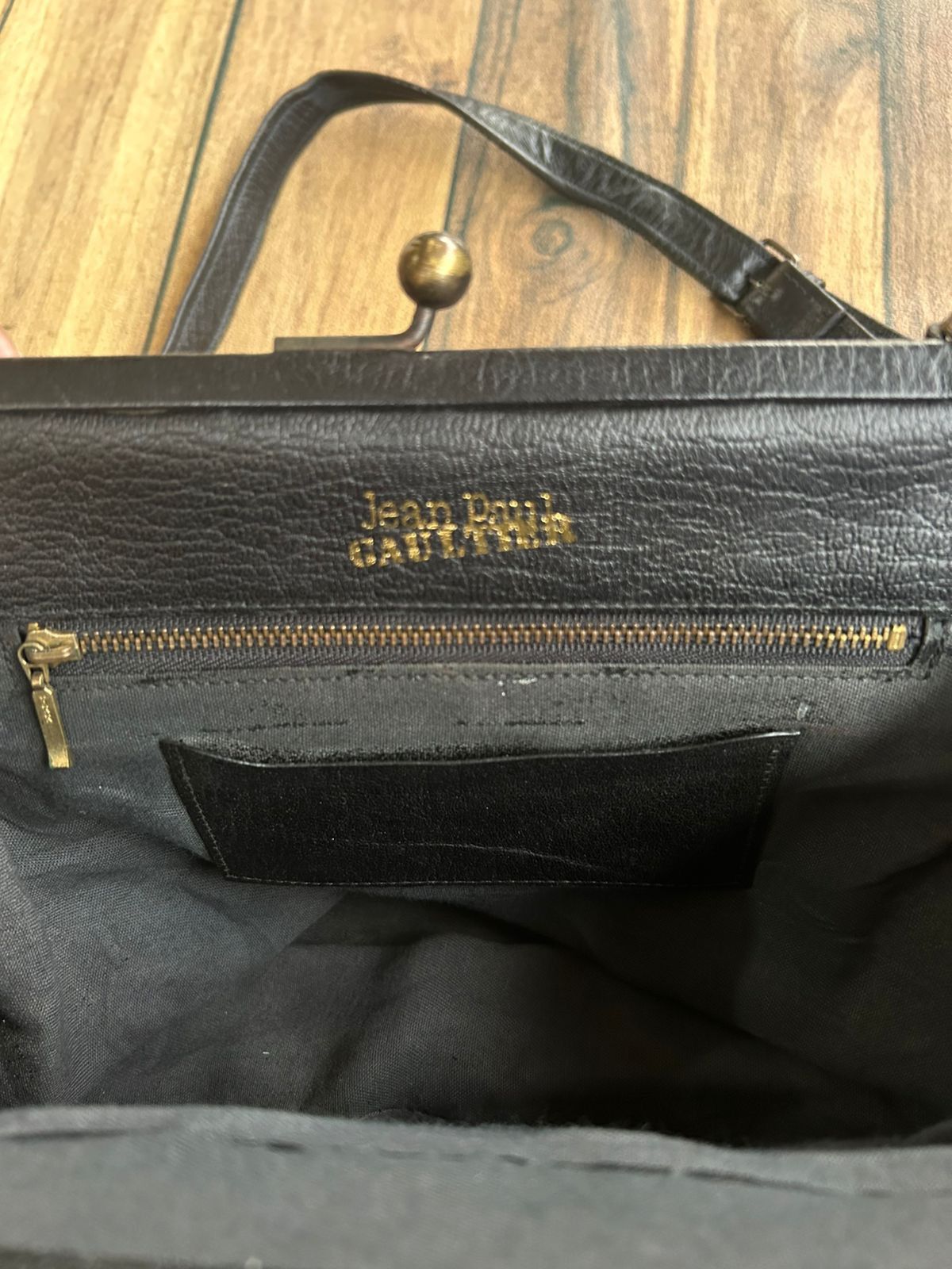 Jean Paul Gaultier Rare ! Vintage jean paul gaultier tortoise bar leather bag Size ONE SIZE - 9 Thumbnail