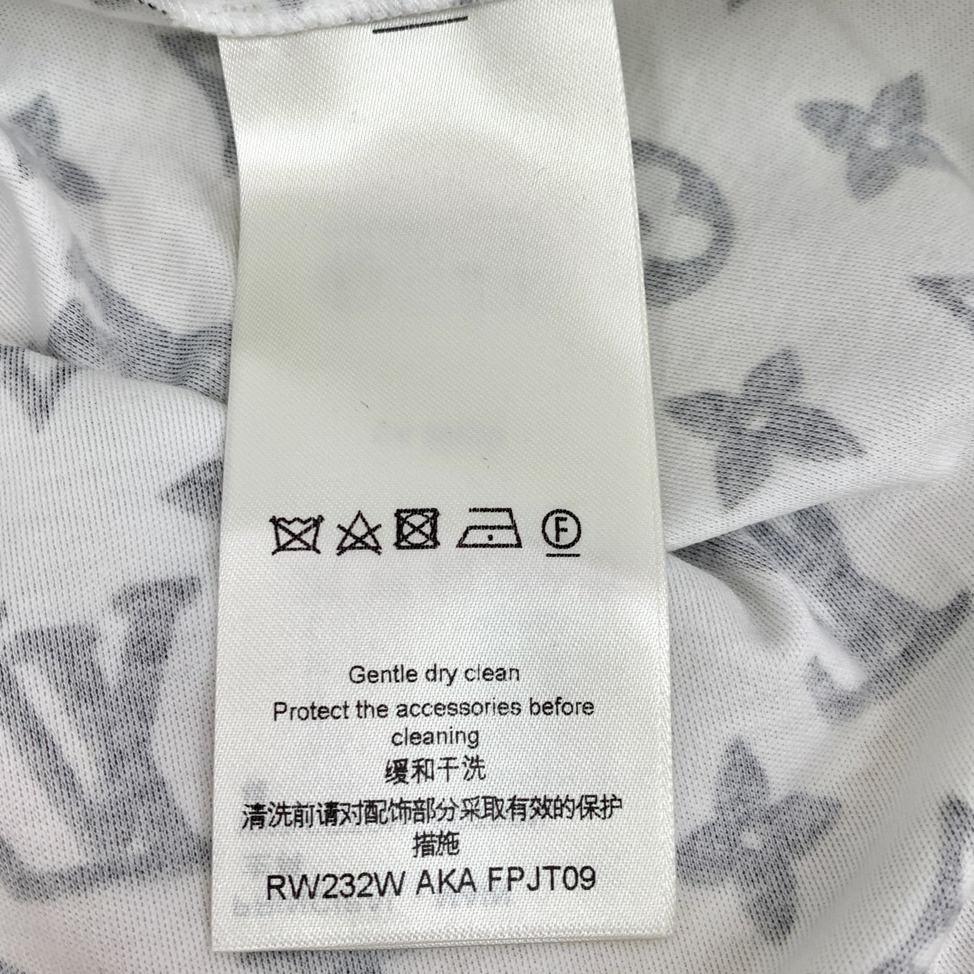 Louis Vuitton Louis Vuitton XS White Cotton Hooded Short-Sleeve T-Shirt Wi Size XS / US 0-2 / IT 36-38 - 3 Thumbnail