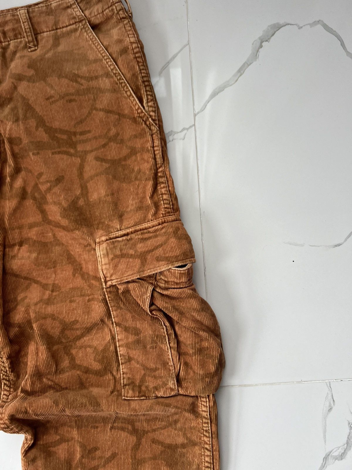 Stussy 90’s STUSSY CORDUROY RARE MULTIPOCKET CARGO RETRO PANTS Y2K Size US 32 / EU 48 - 13 Thumbnail