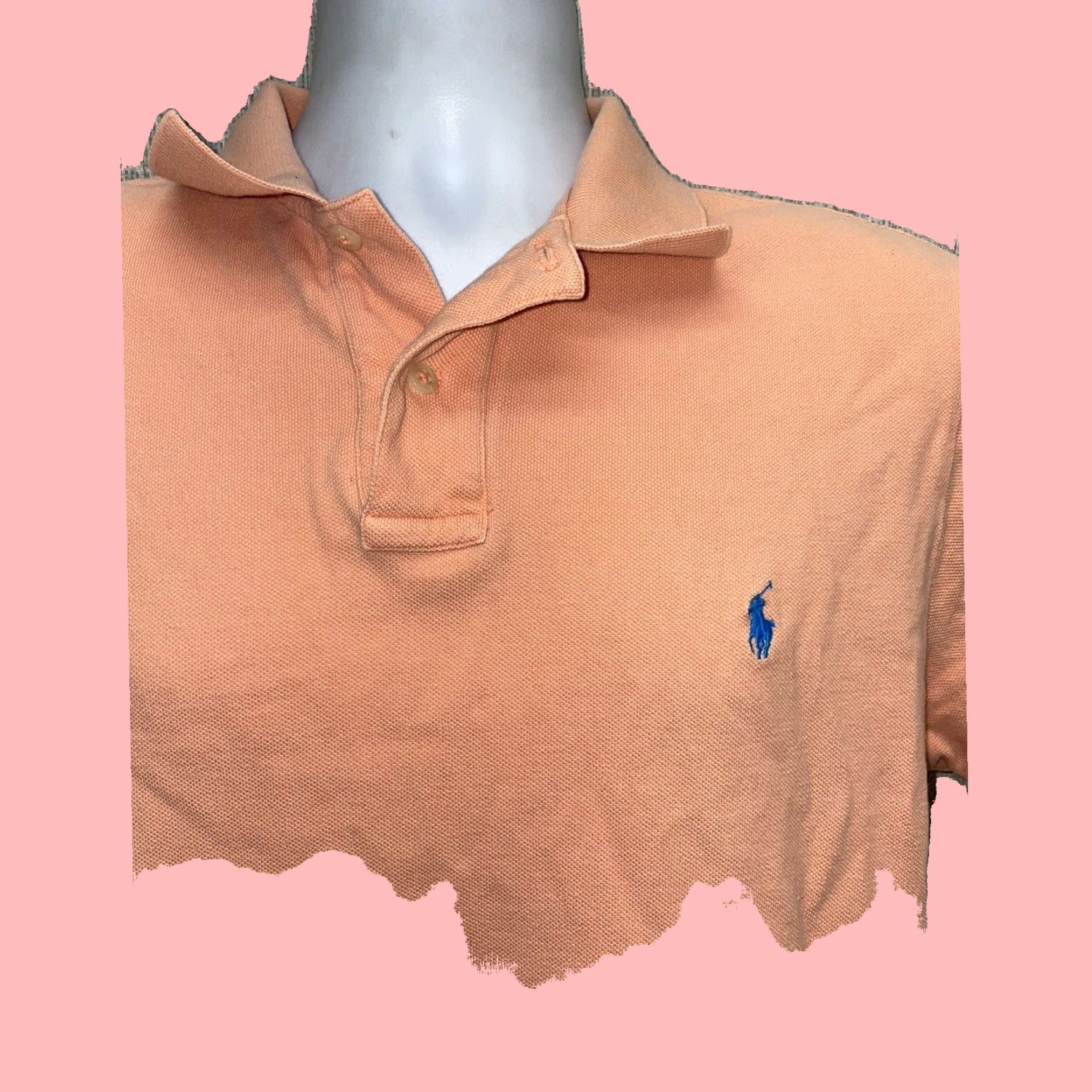 Polo Ralph Lauren Polo Ralph Lauren Golf Polo Mens Large Salmon 100% Cotton Size US L / EU 52-54 / 3 - 2 Thumbnail