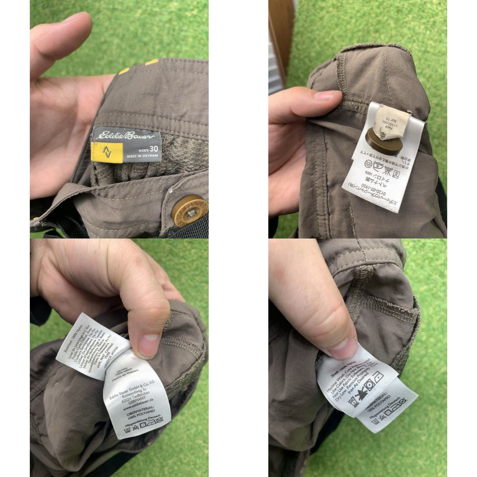 Eddie Bauer Eddie Bauer TraveX Shorts Mens 30 Casual Performance Chino Khaki Beige Hiking Size US 30 / EU 46 - 8 Thumbnail