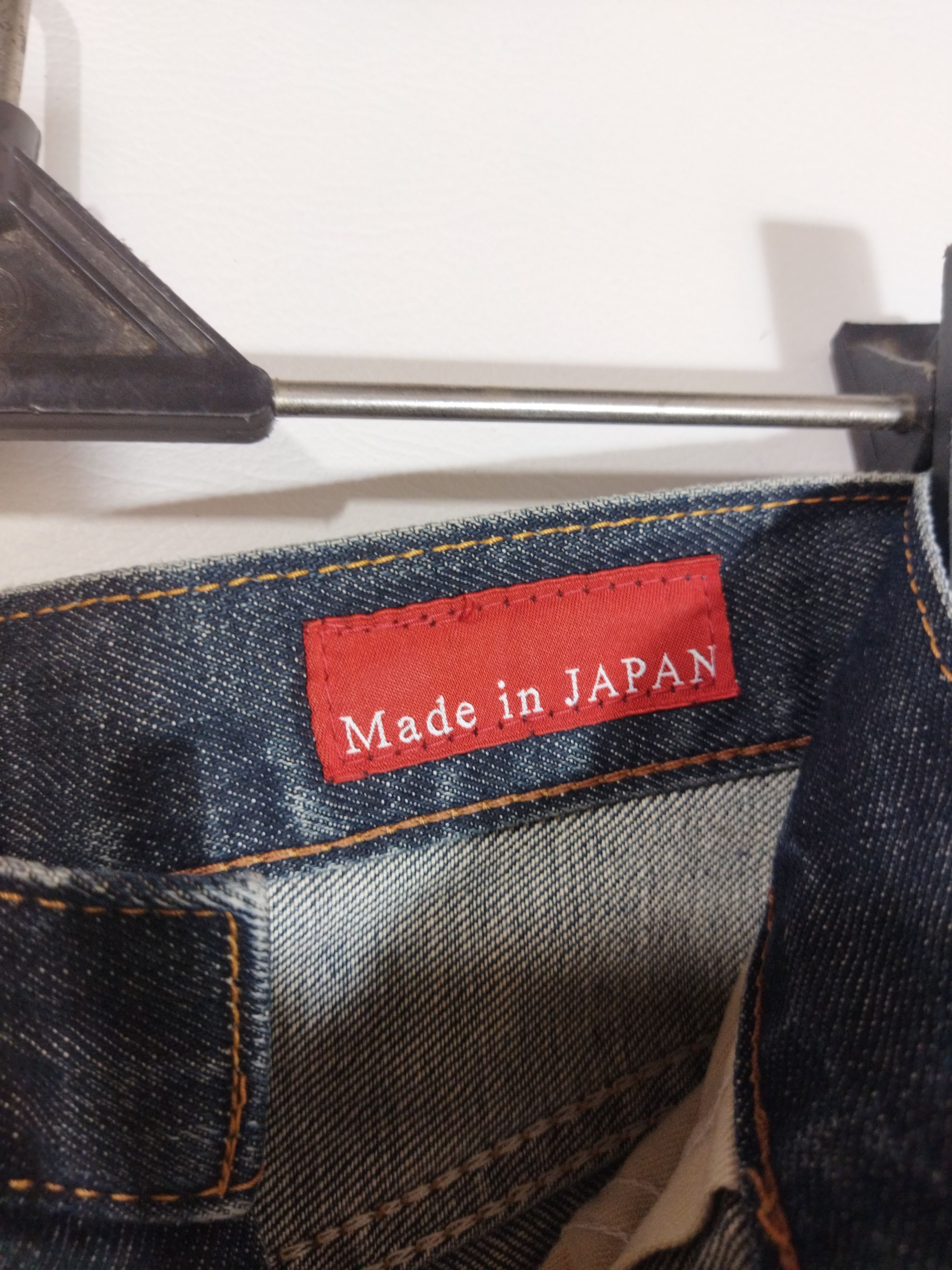 Edwin Custom Reworked Edwin Denim Jeans Distressed Patchwork Skull Size US 28 / EU 44 - 10 Thumbnail