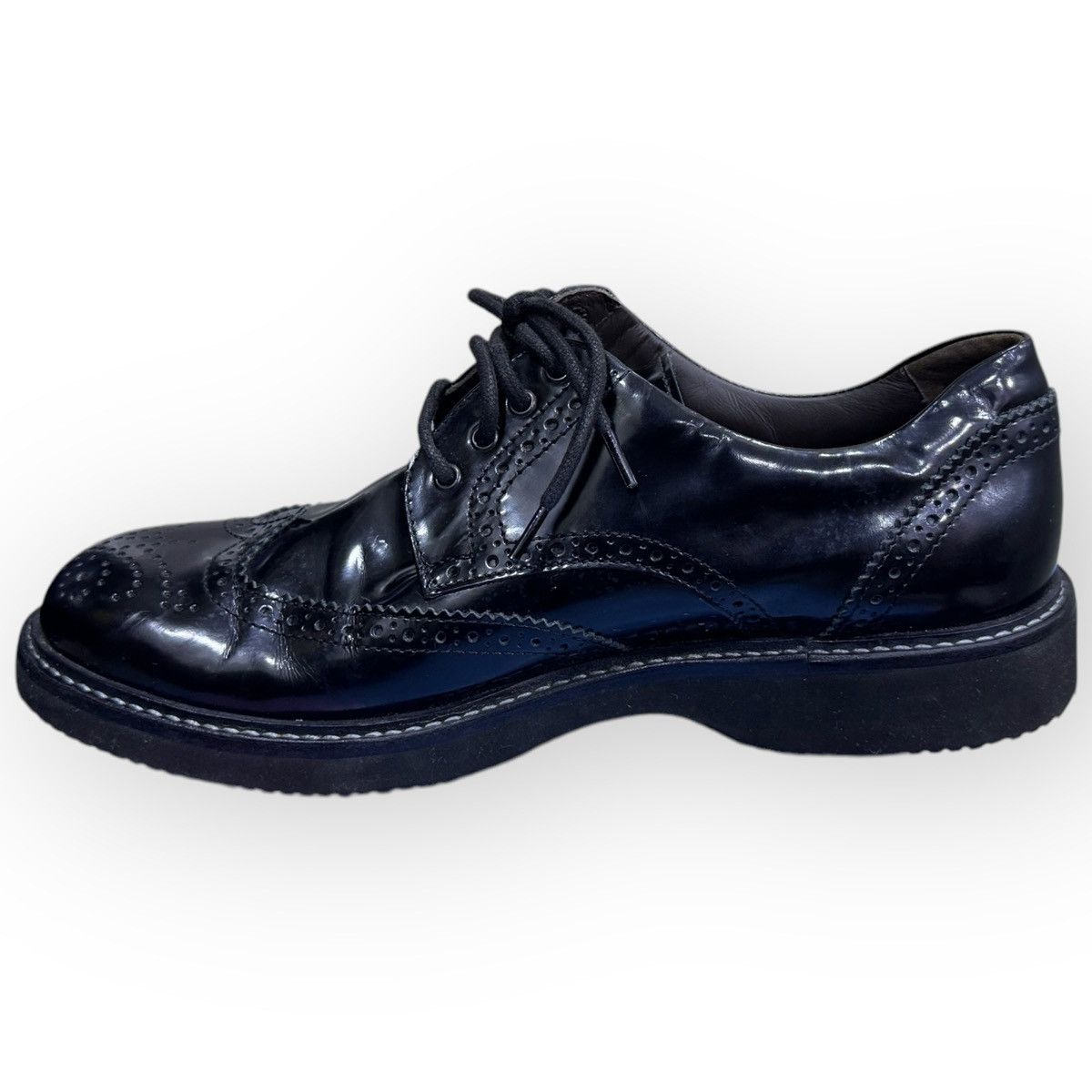 Hogan Hogan shoes black made in italy size it 6 1/2 - us 8 Size US 8 / EU 41 - 3 Thumbnail