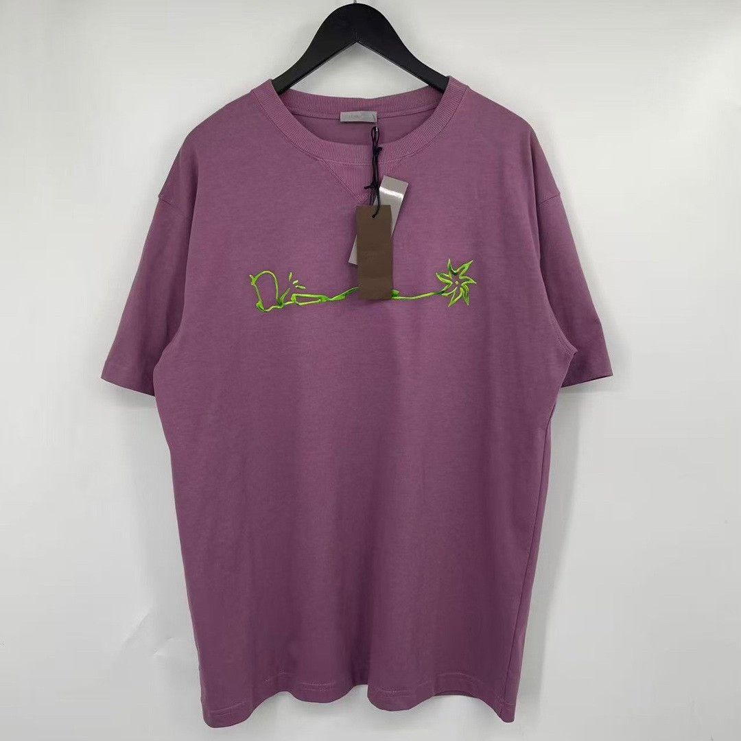 Dior Dior Purple T-Shirt XL Men Size US XL / EU 56 / 4 - 1 Thumbnail