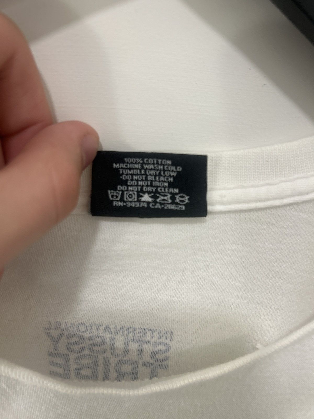 Stussy VINTAGE STUSSY Number 4 International Tribe Tee Size US L / EU 52-54 / 3 - 4 Thumbnail