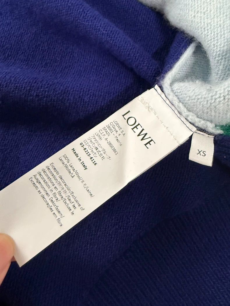 Loewe LOEWE Open shirt with patchwork Size XS / US 0-2 / IT 36-38 - 3 Thumbnail