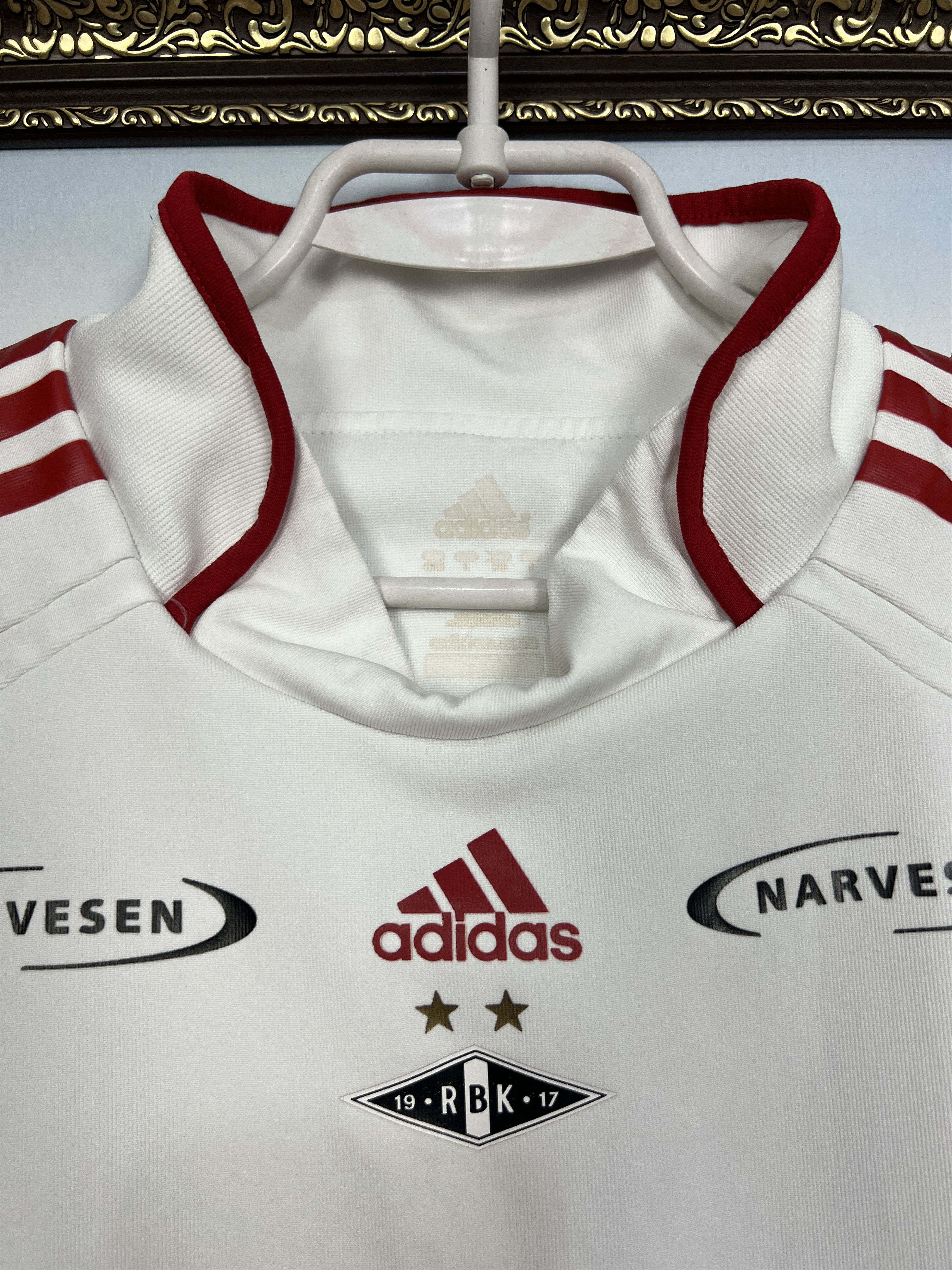 Adidas Vintage Adidas Rosenborg Football Sweatshirt Train Soccer Size US L / EU 52-54 / 3 - 4 Thumbnail