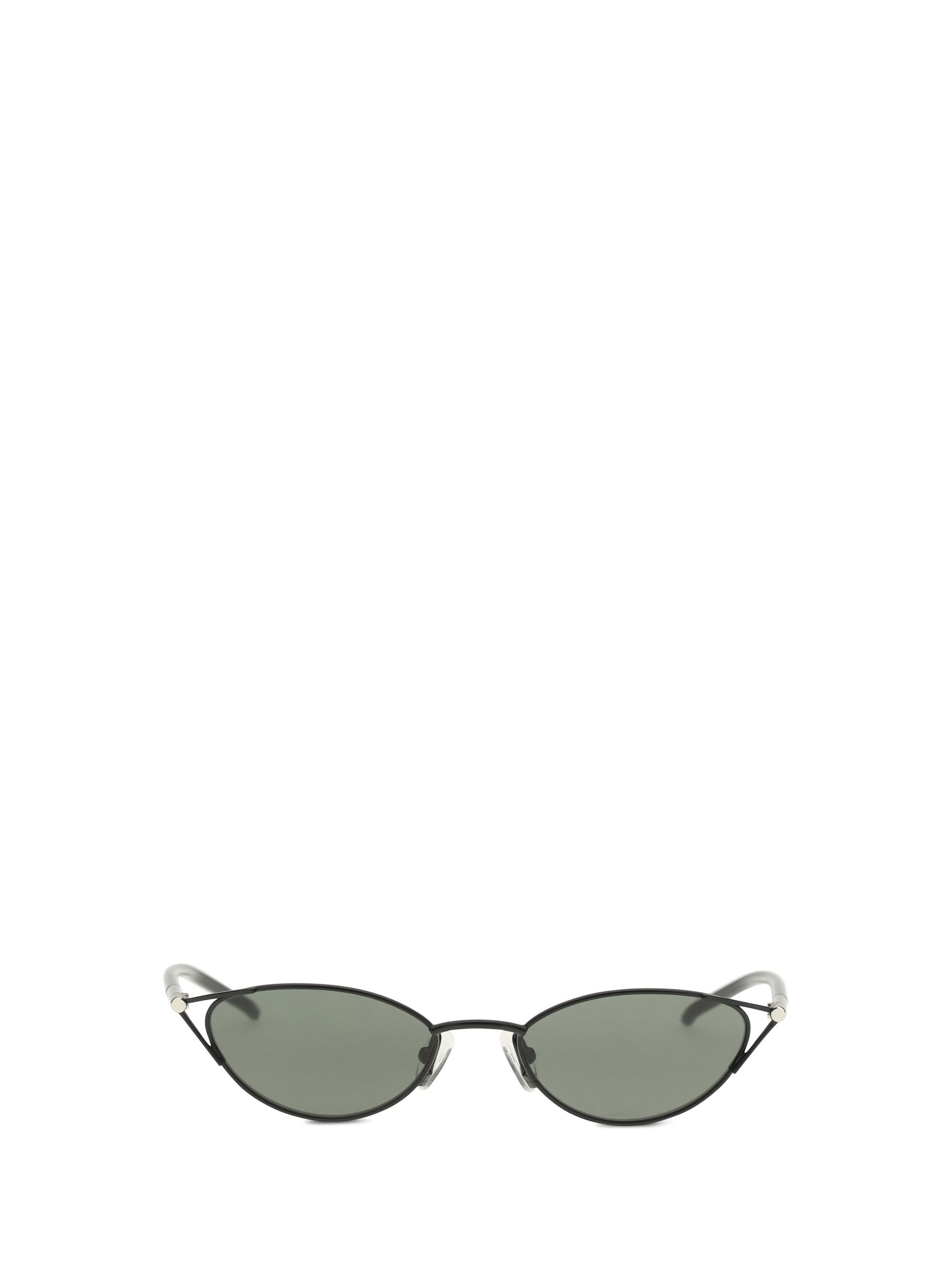 Alexander McQueen Slim cat-eye Sunglasses with T-Bar Size ONE SIZE - 1 Thumbnail