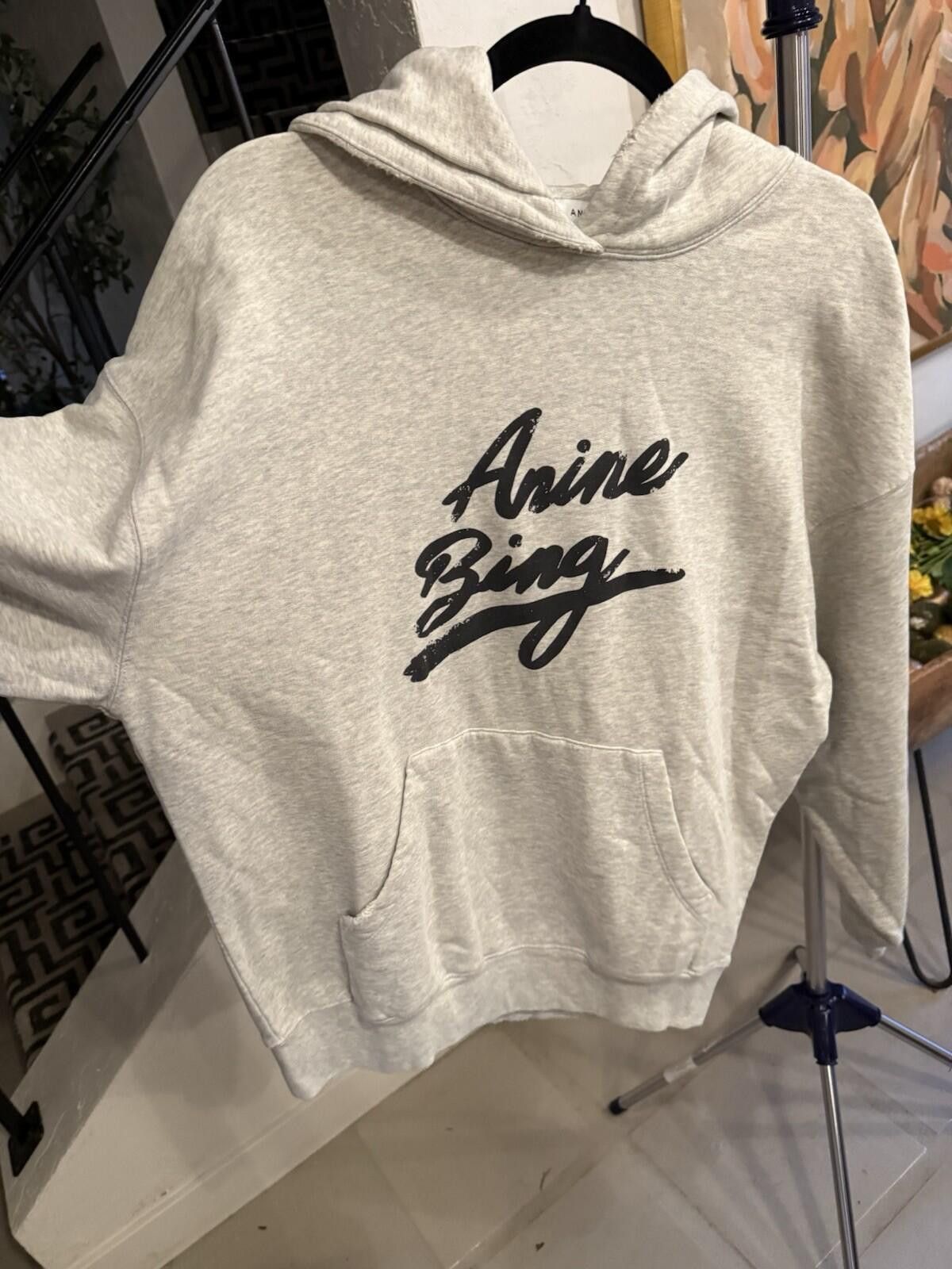 Other Collectible Anine Bing Harvey Signature Hoodie Grey XXS NWT Size XS / US 0-2 / IT 36-38 - 4 Thumbnail