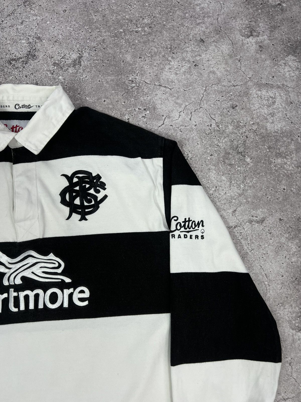 Cotton Traders Cotton Traders Barbarian Rugby Jersey Polo Shirt Long Sleeve Size US XL / EU 56 / 4 - 6 Thumbnail