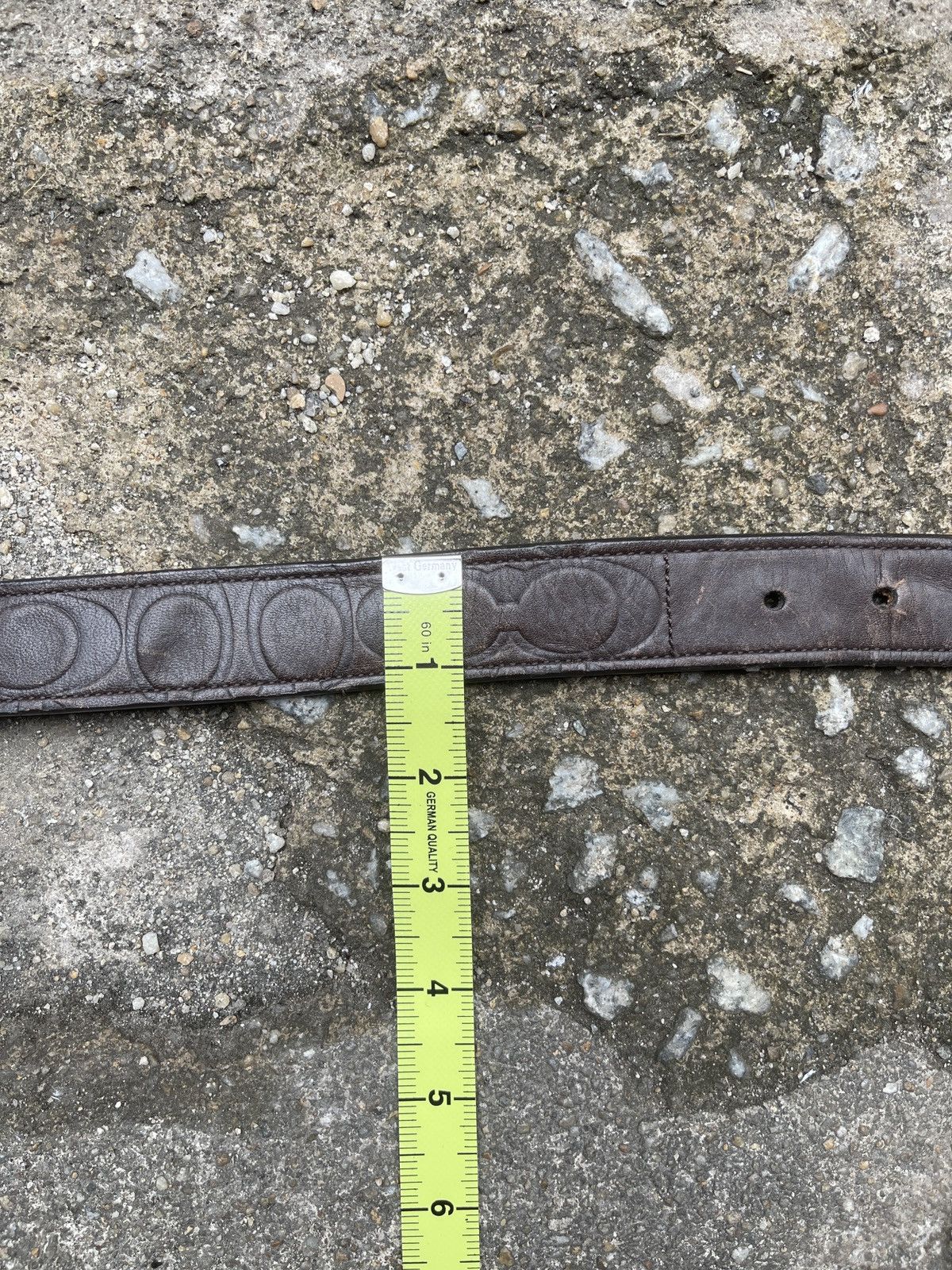 Coach Last Drop🔥Rare🔥Coach Leather Belt Size ONE SIZE - 11 Thumbnail