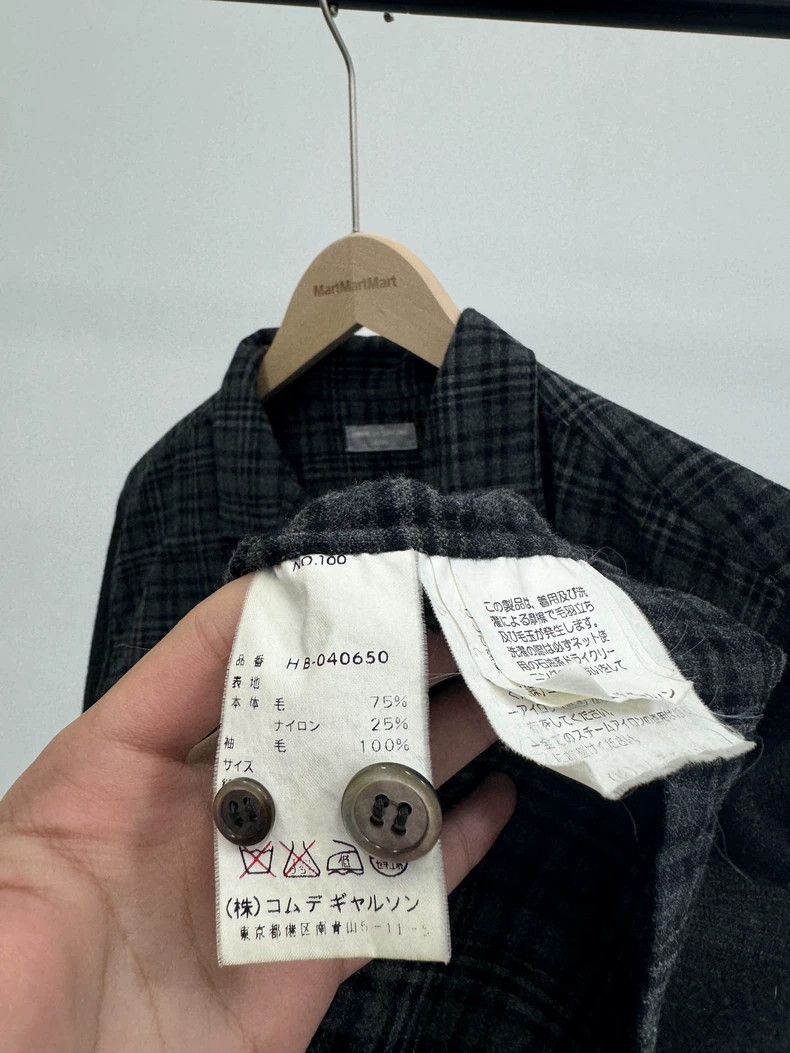 Comme des Garcons Comme Des Garcons size os 90s plaid button-down shirt 2501 Size US S / EU 44-46 / 1 - 5 Thumbnail