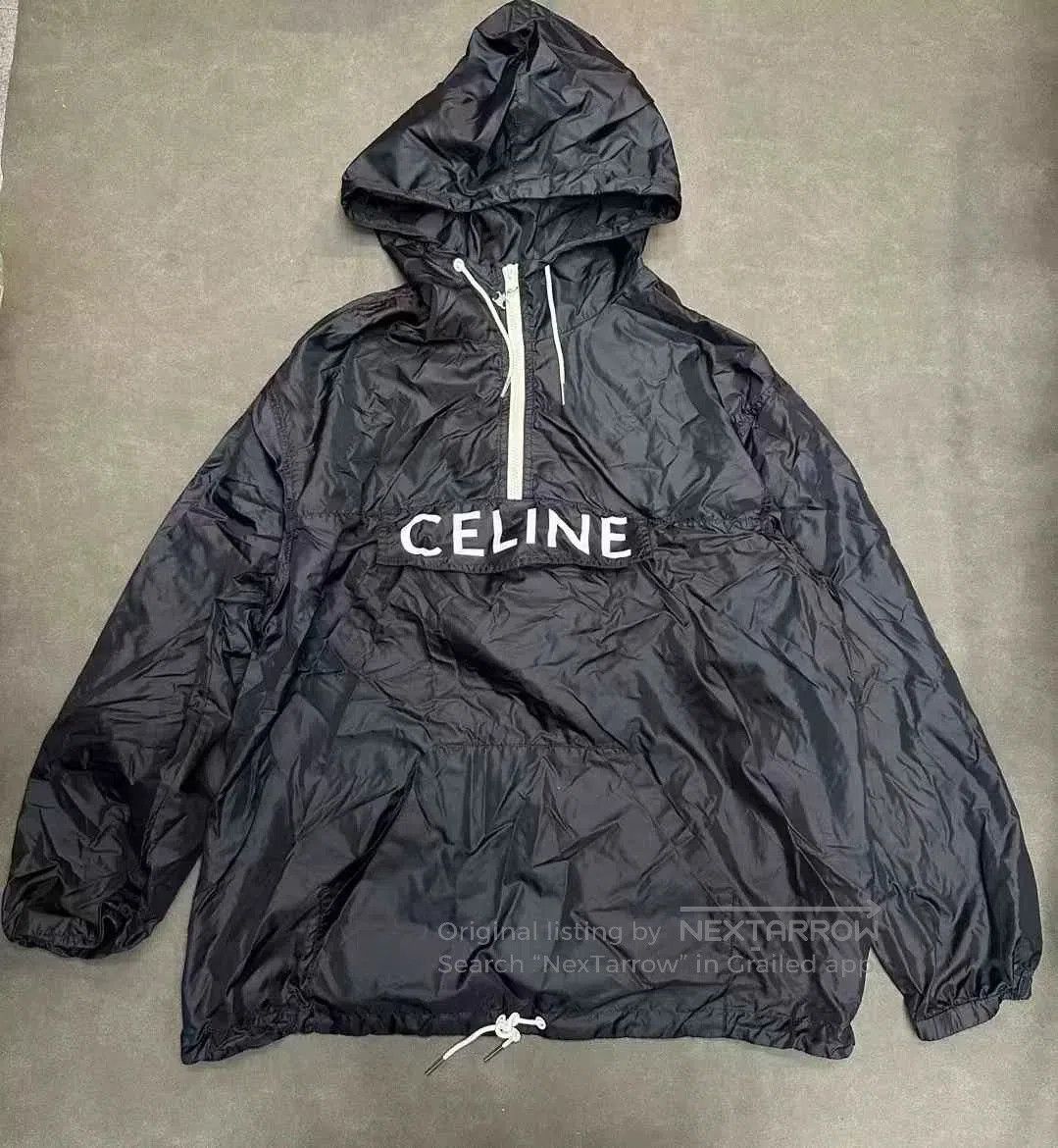 Celine Celine Hooded Windbreaker Lightweight Nylon. Size US M / EU 48-50 / 2 - 1 Thumbnail