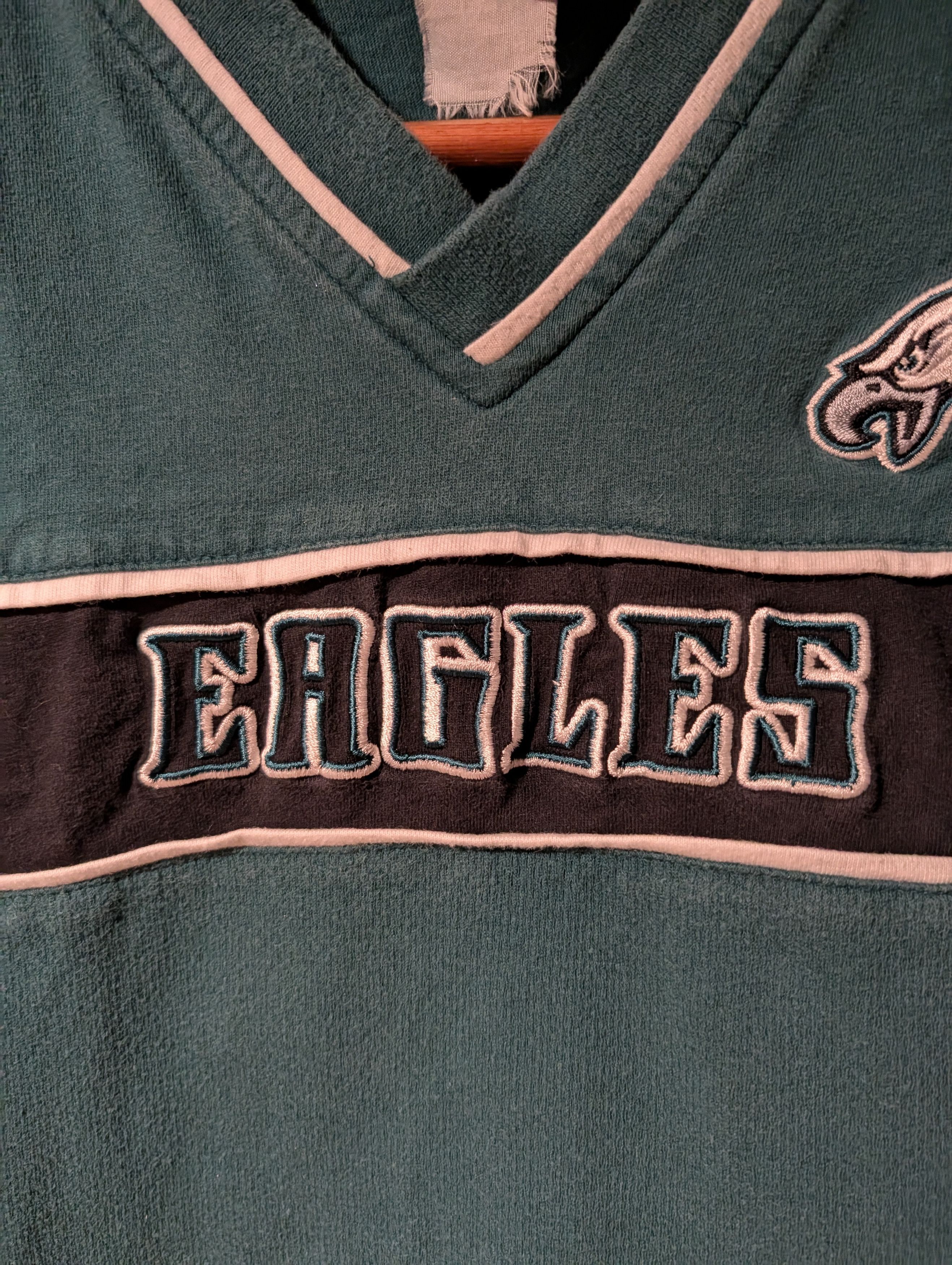 NFL Vintage Y2K Philadelphia Eagles NFL Football X-Large T-Shirt Size US XL / EU 56 / 4 - 2 Thumbnail
