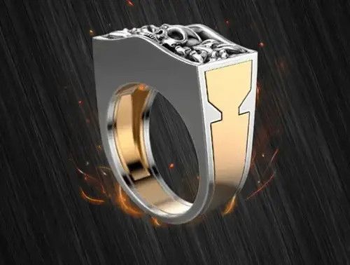 Other Skull Ring Secret Compartment Ring (size 6-12) Size ONE SIZE - 2 Thumbnail