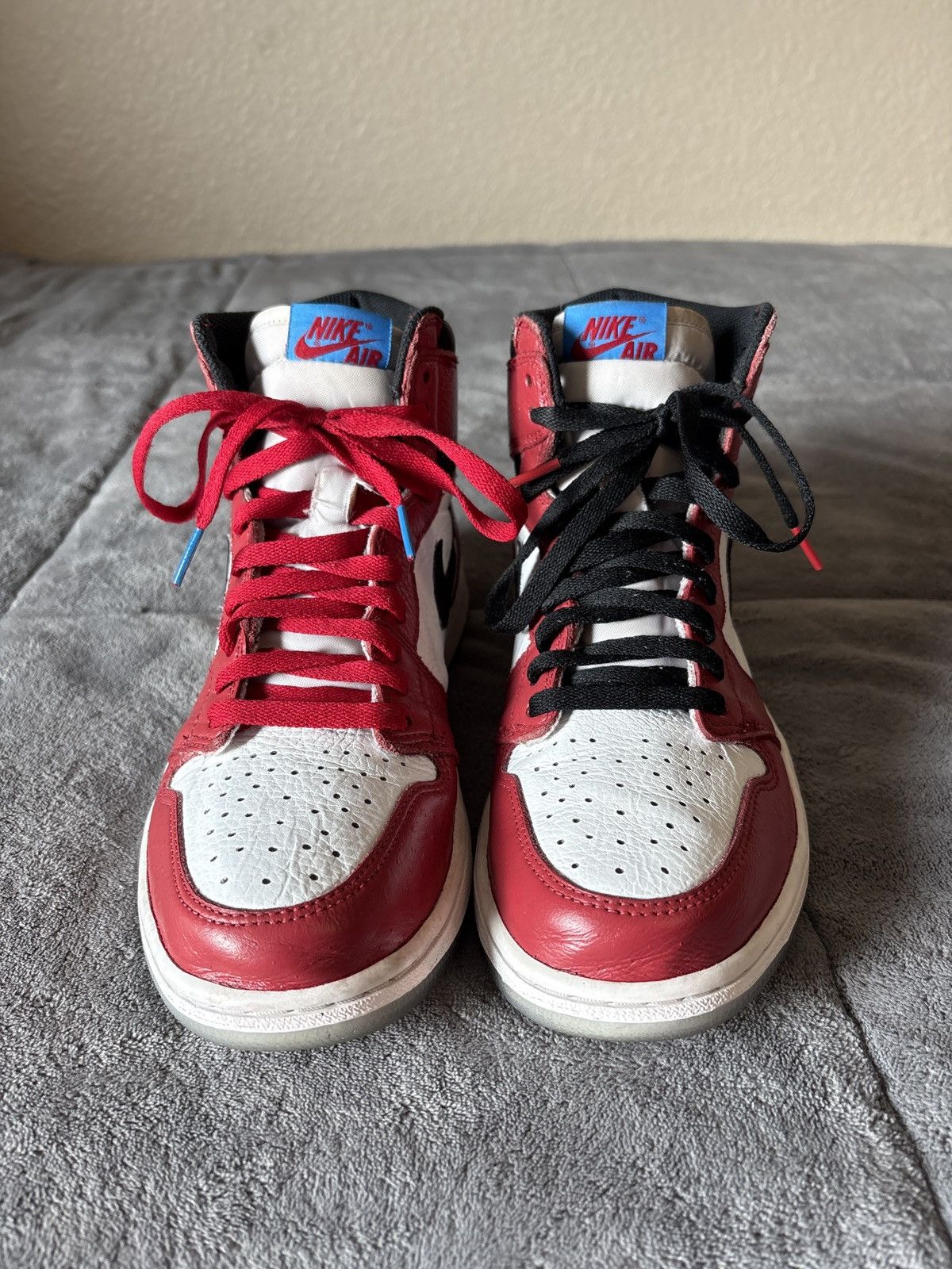 Jordan Brand Nike Air Jordan 1 Retro High OG ‘Spider Man’ Origin Story Size US 9.5 / EU 42-43 - 4 Thumbnail