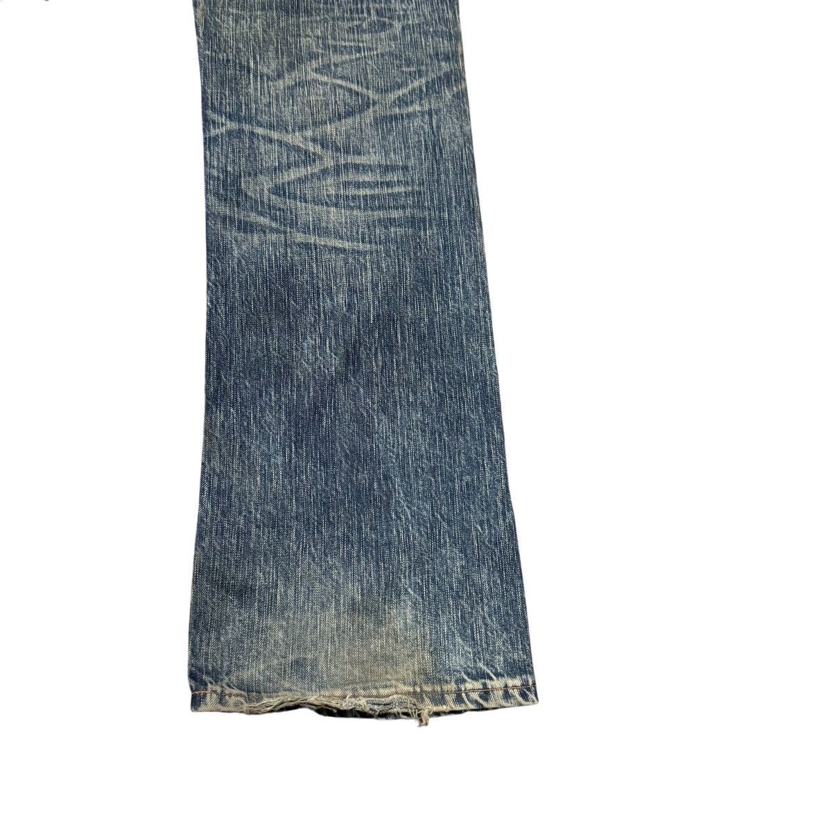 Edwin Vintage Edwin 503 Mudwash Denim Distressed Jeans Size US 31 - 16 Thumbnail