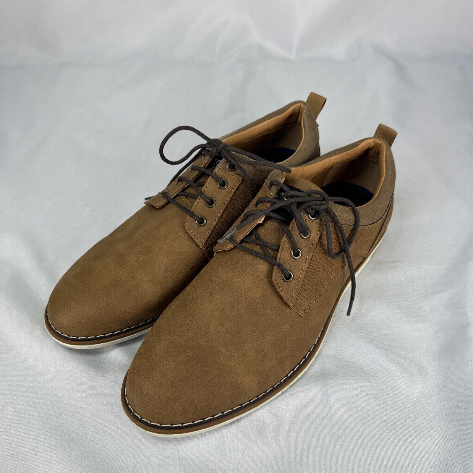 Madden NYC Madden M-Loou Oxford, Men's Size 10.5 M, Cognac Look New Size US 10 / EU 43 - 2 Thumbnail