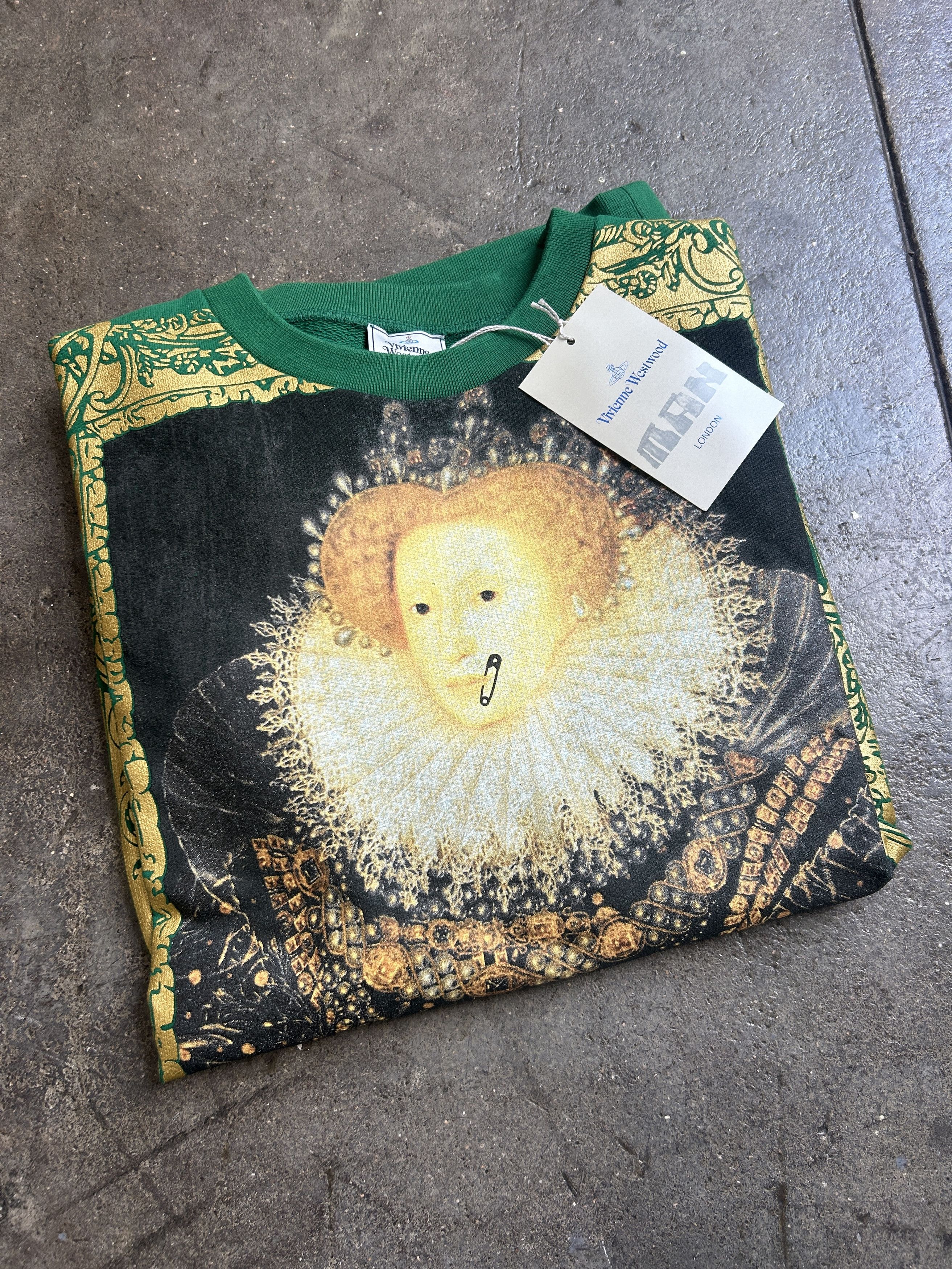 Vivienne Westwood 2014 Brand New in Plastic Renaissance Painting Sweater Size US S / EU 44-46 / 1 - 3 Thumbnail