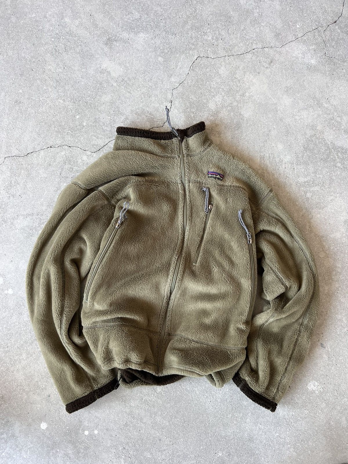 Patagonia Vintage Patagonia Fleece Zip Scynchilla Size US L / EU 52-54 / 3 - 3 Thumbnail