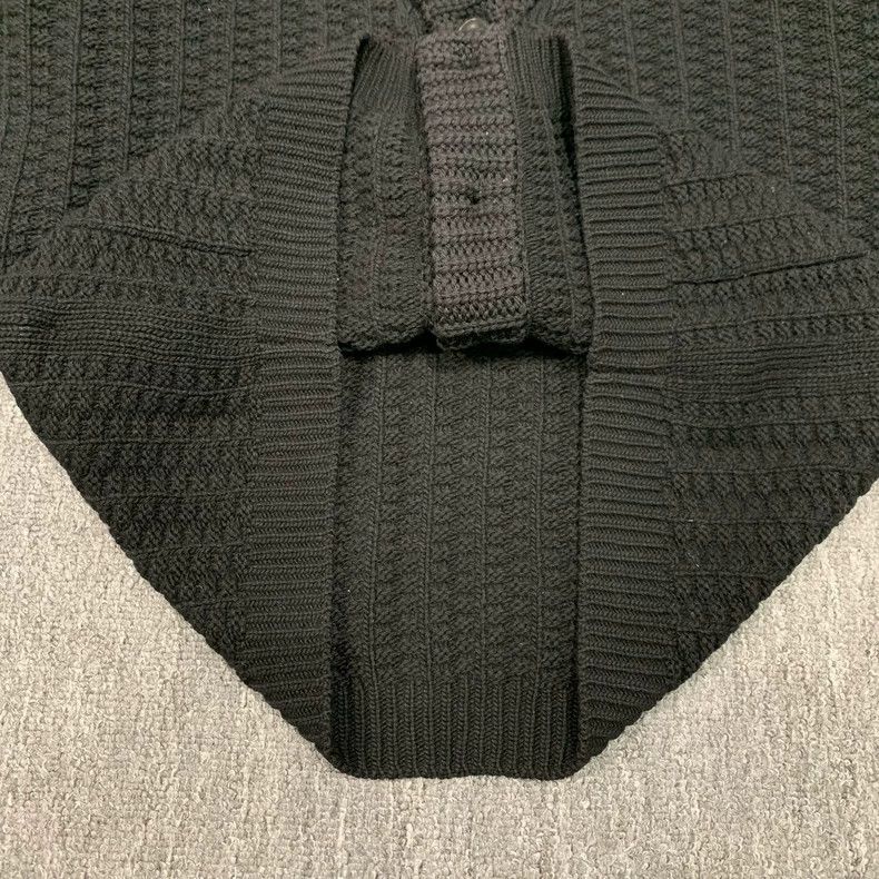 Prada Prada Black wool knitted cardigan jacket 2504-Nextarrow Size US XS / EU 42 / 0 - 5 Thumbnail