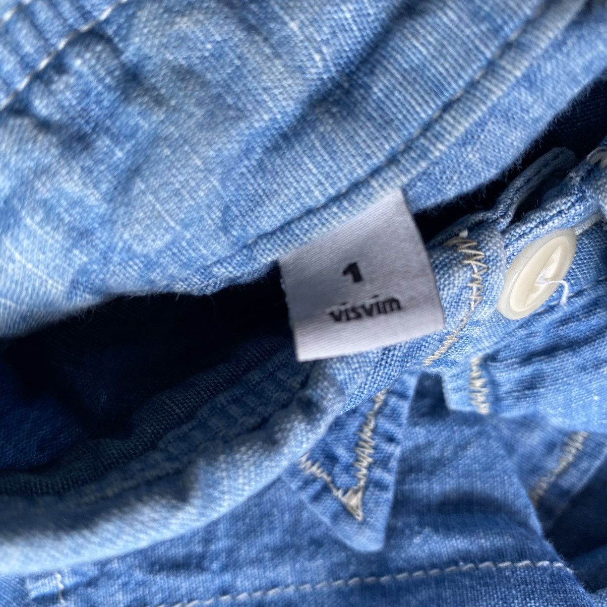 Visvim Visvim SS13 Deadwood Chambray Shirt Size US S / EU 44-46 / 1 - 9 Thumbnail