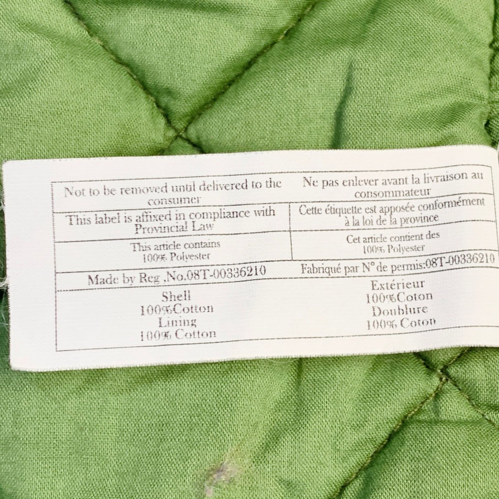 Marc by Marc Jacobs Size M Green Cotton Quilted Lining Hooded Zip Up Coat Size M / US 6-8 / IT 42-44 - 9 Thumbnail