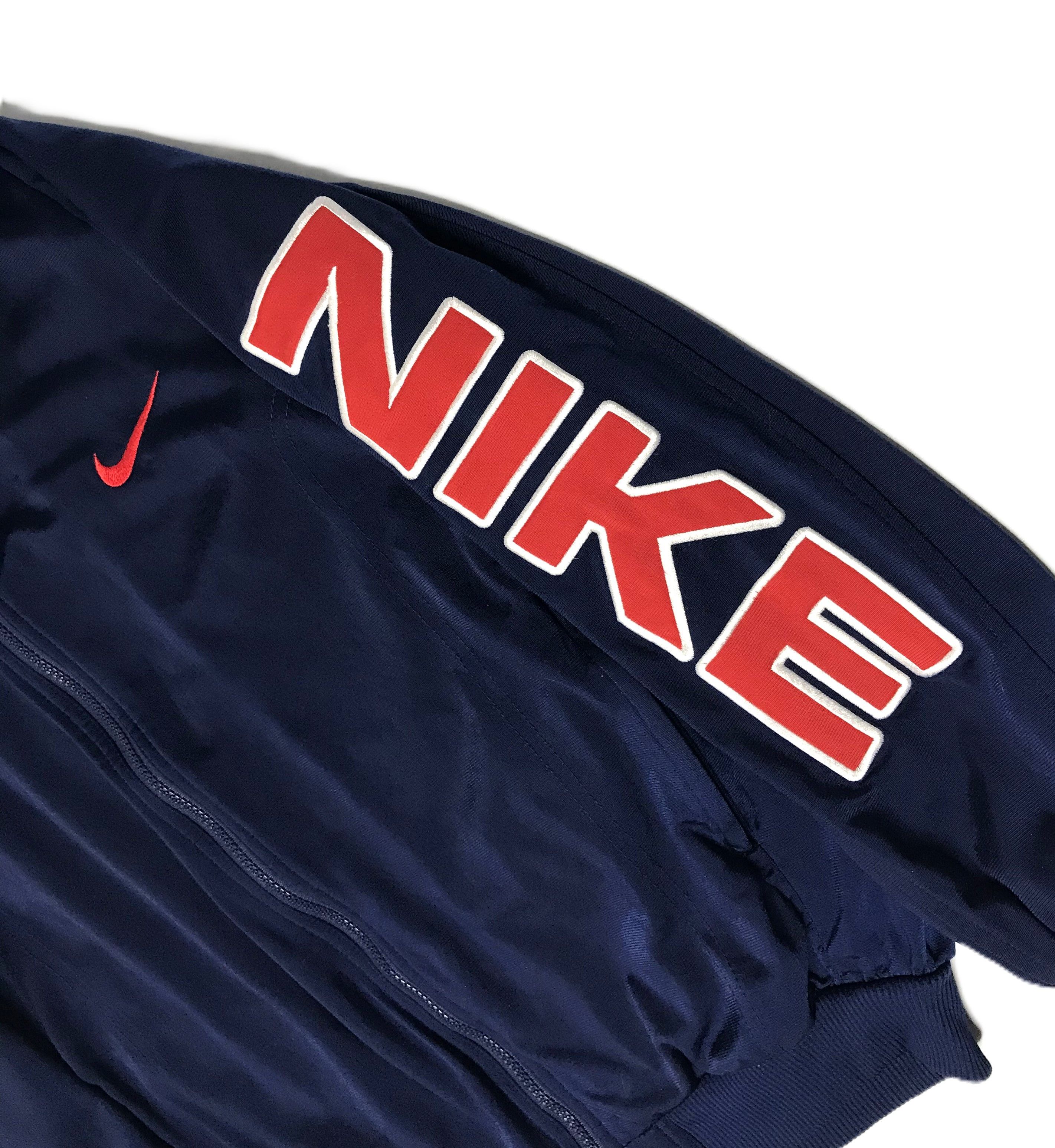 Nike Nike Vintage Mens Track Jacket Size M Navy Size US M / EU 48-50 / 2 - 4 Thumbnail