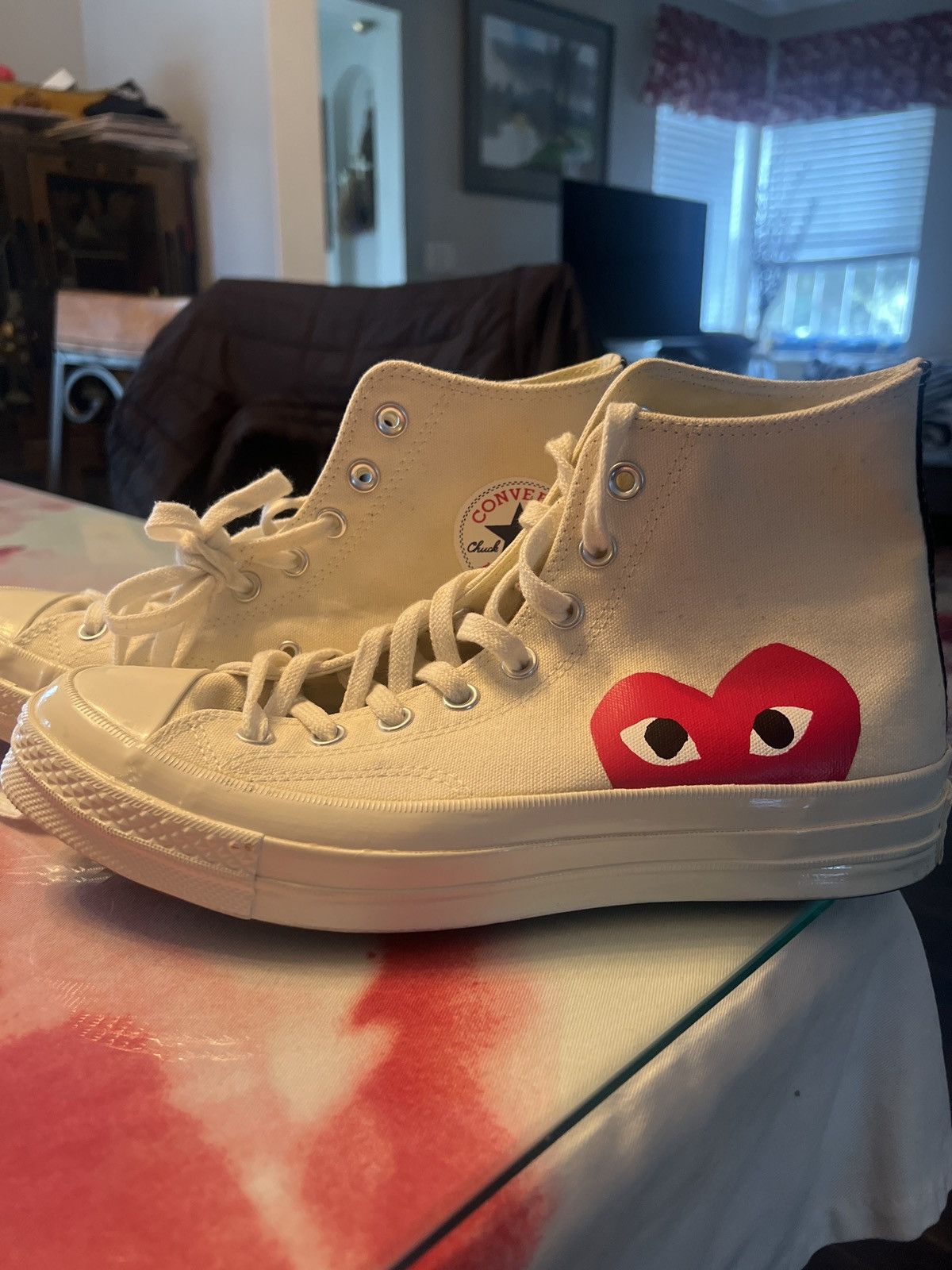 Comme des Garcons Converse Hi - Comme Des Garcon (CDG) Size US 8 / EU 41 - 1 Thumbnail