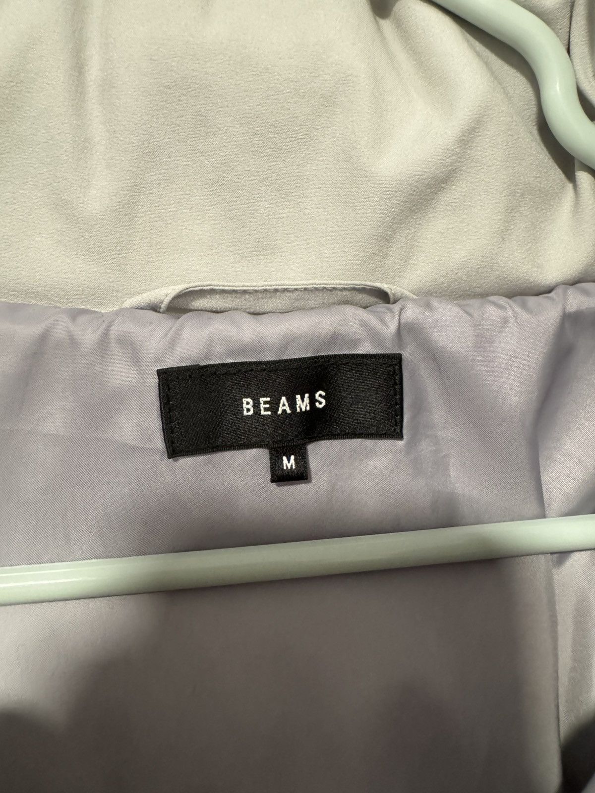 Beams Japan Beams Silver Grey Cropped down Jacket (Size M) Size US M / EU 48-50 / 2 - 6 Thumbnail