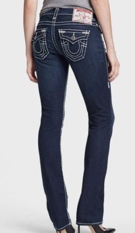 True Religion True Religion Super T Bootcut Rope Stitch Sz 31 Size 31" - 2 Thumbnail