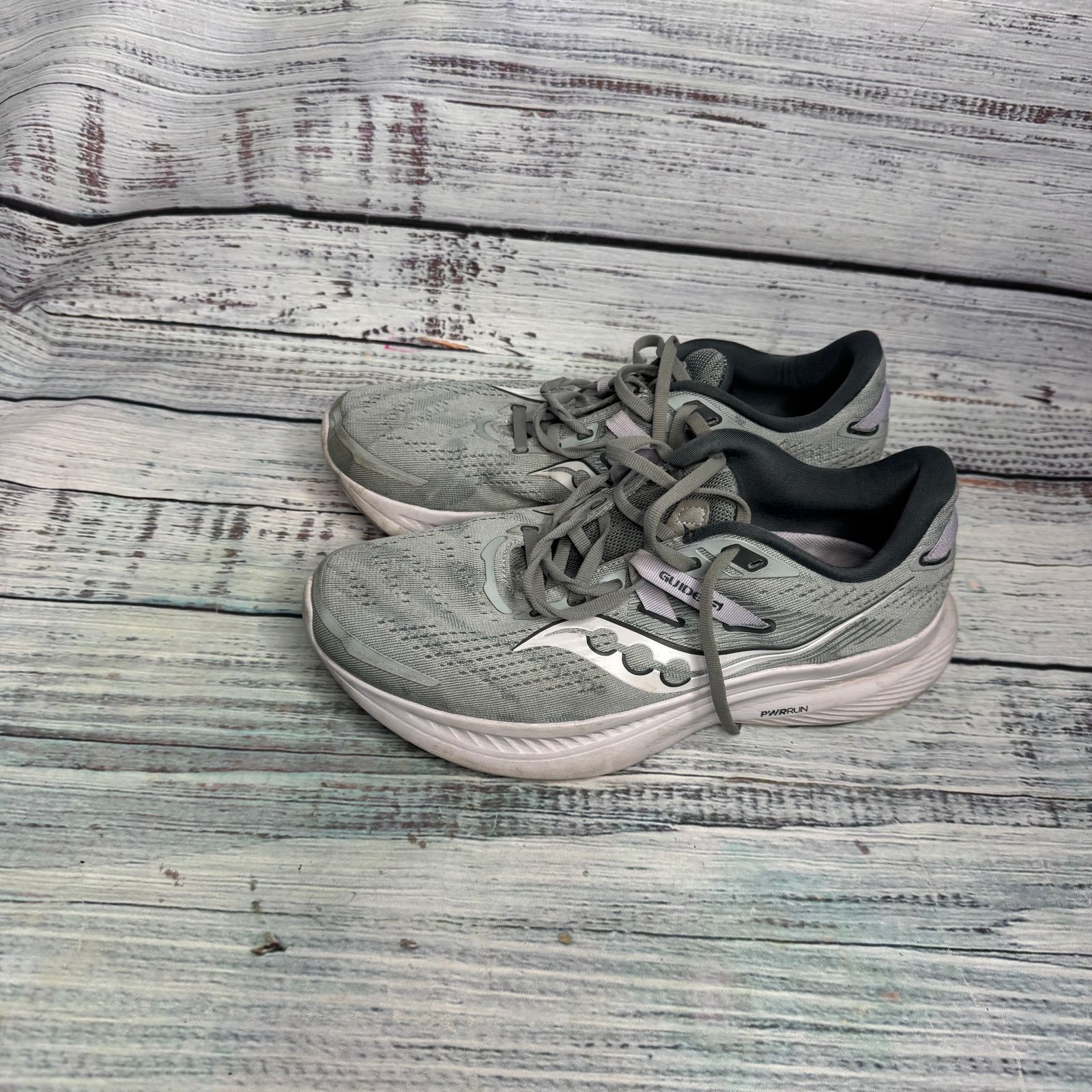 Saucony Saucony Guide 16 Women's Running Concrete, Mauve S10810-22 Size US 10 / IT 40 - 2 Thumbnail