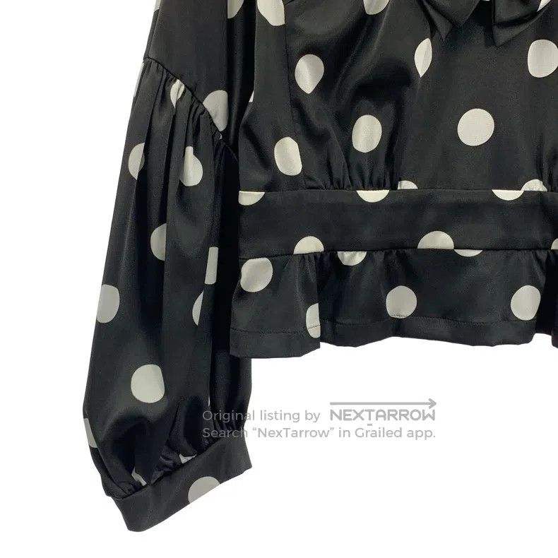Comme des Garcons Comme Des Garcons Retro polka dot bow tie bubble sleeve to Size S / US 4 / IT 40 - 4 Thumbnail