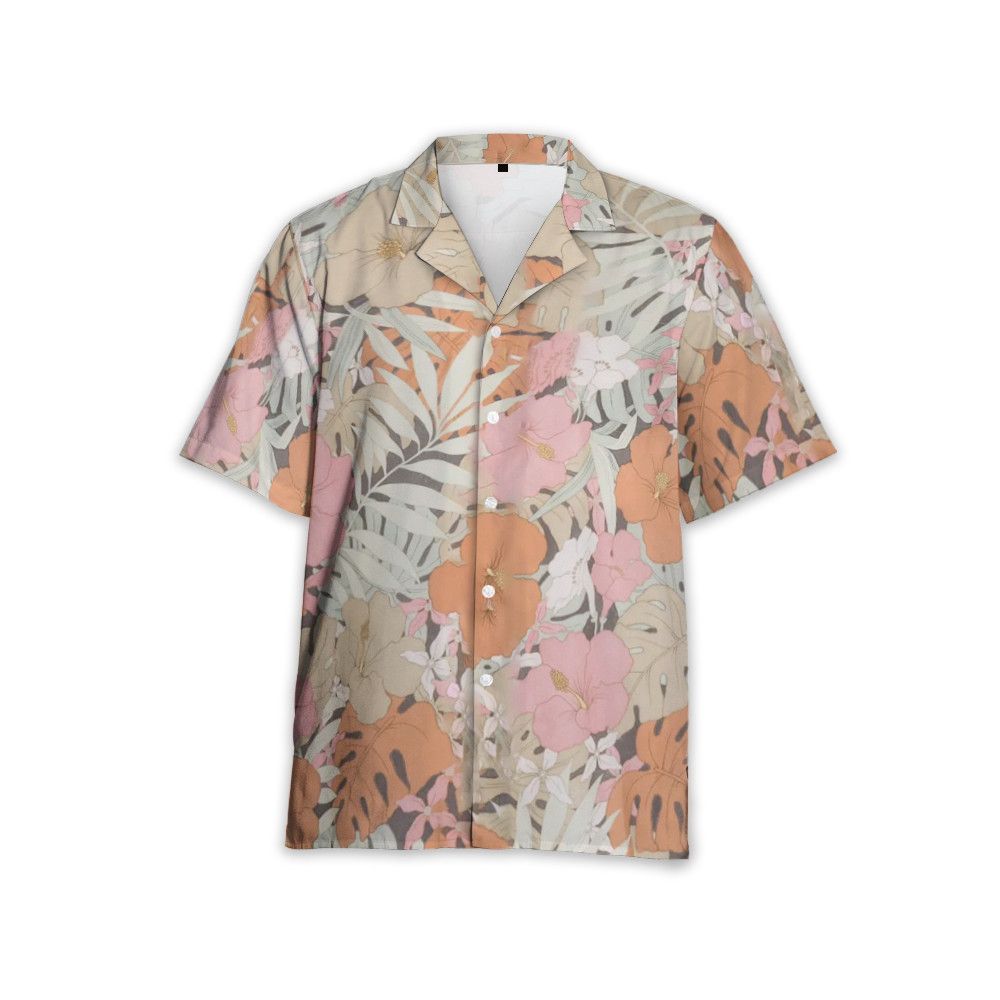 Designer Floral-Print Button-Down Shirt Size US L / EU 52-54 / 3 - 1 Thumbnail