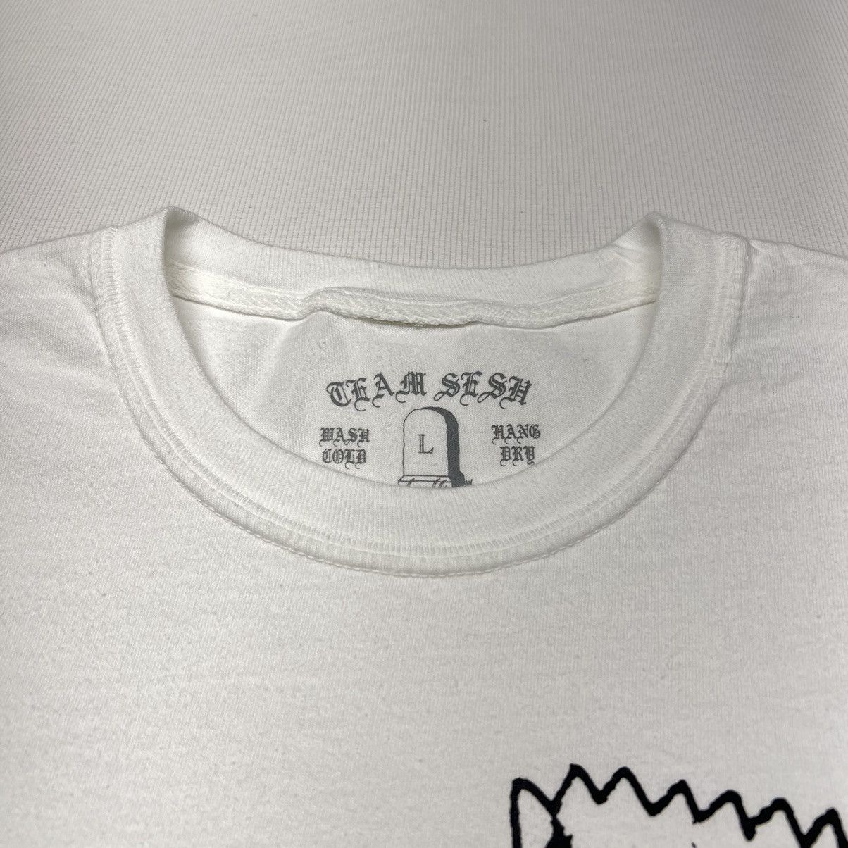 Bones × TeamSESH Team Sesh Bones Tee Shirt White Bart Merch Dead Skull Size US L / EU 52-54 / 3 - 4 Thumbnail
