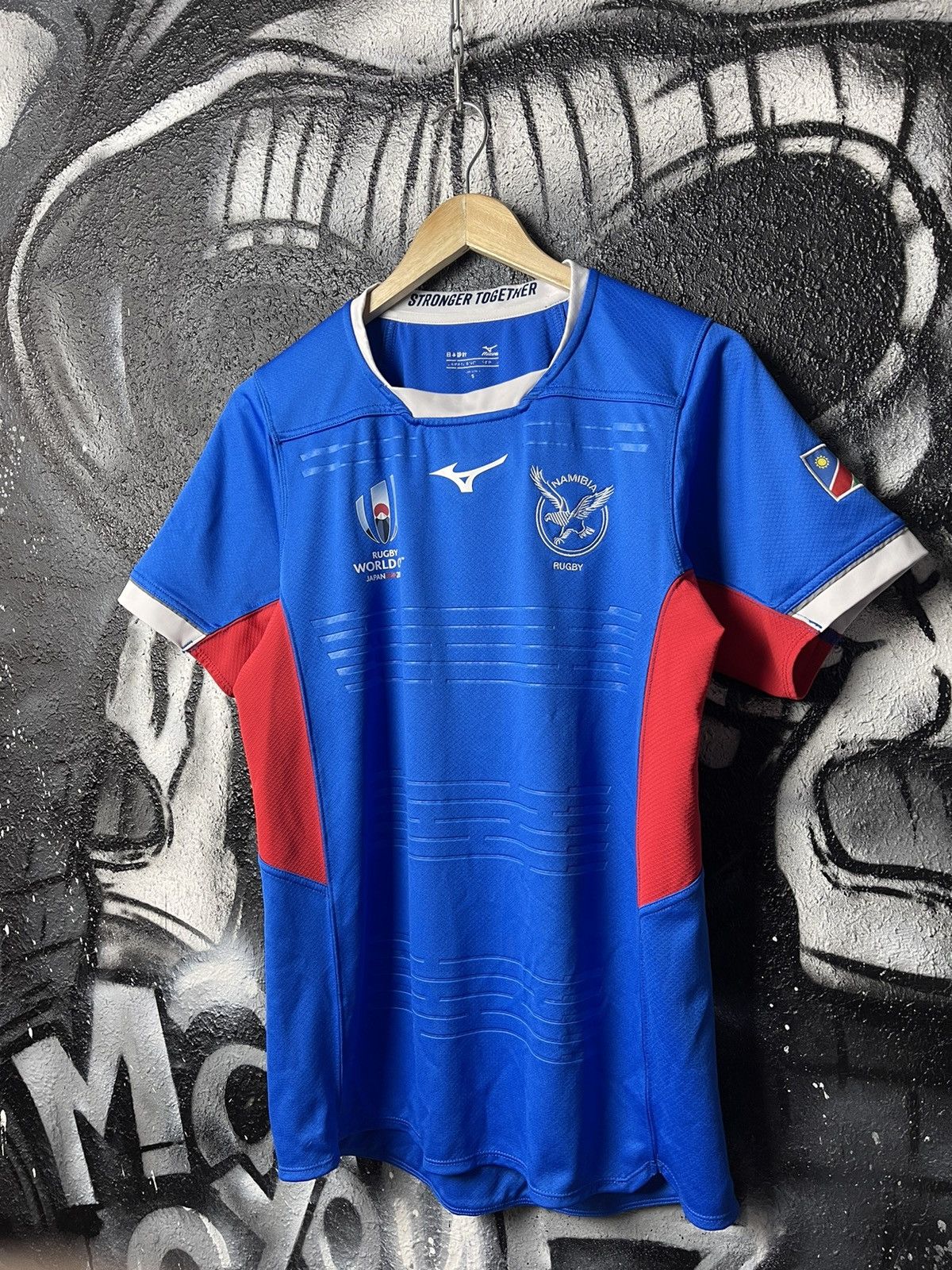 Mizuno Mizuno Namibia Rugby Jersey From Japan World Cup 2019 Jersey Size US S / EU 44-46 / 1 - 1 Thumbnail