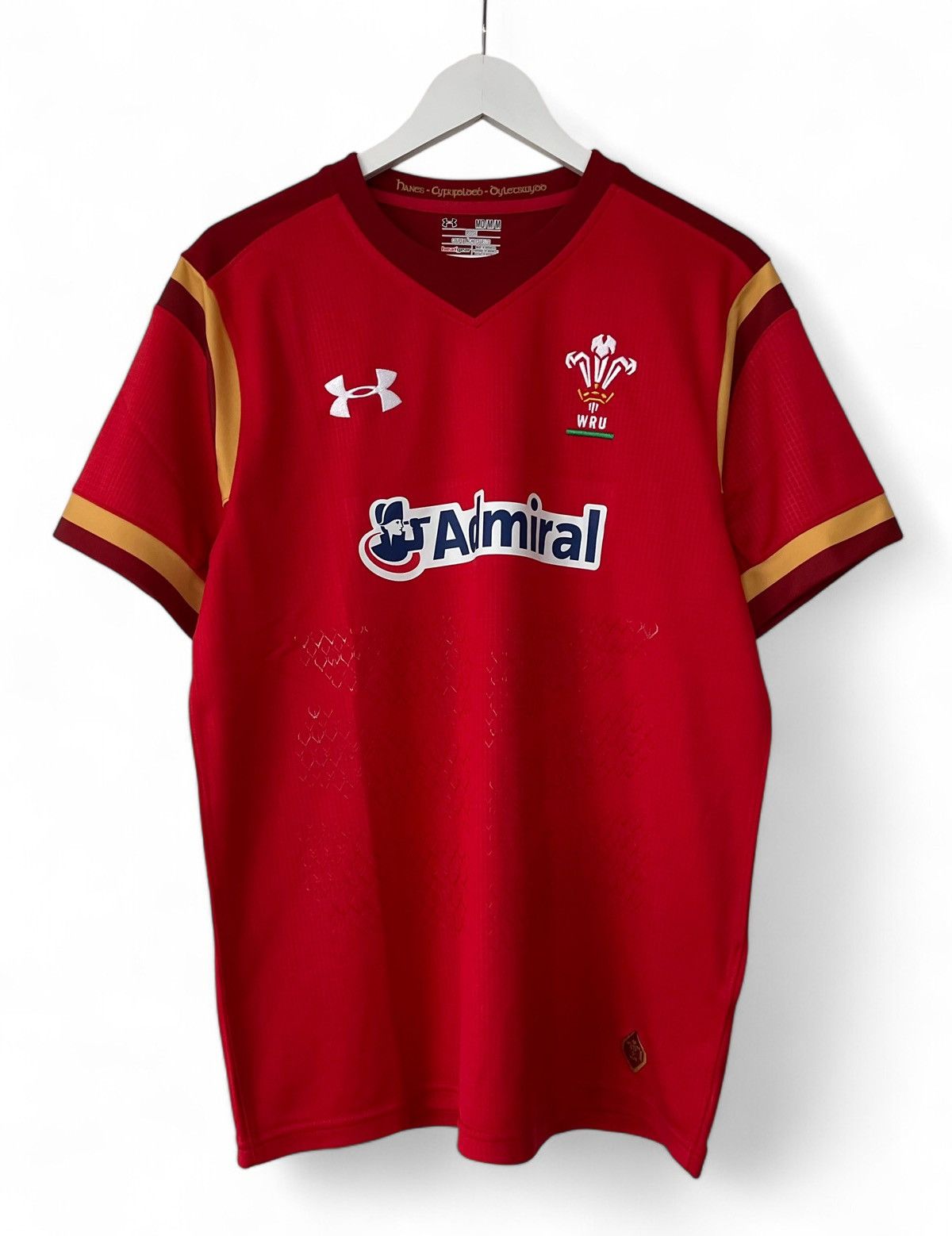 Under Armour WRU Wales National Rugby Under Armour Team Shirt Men's M Size US M / EU 48-50 / 2 - 1 Thumbnail