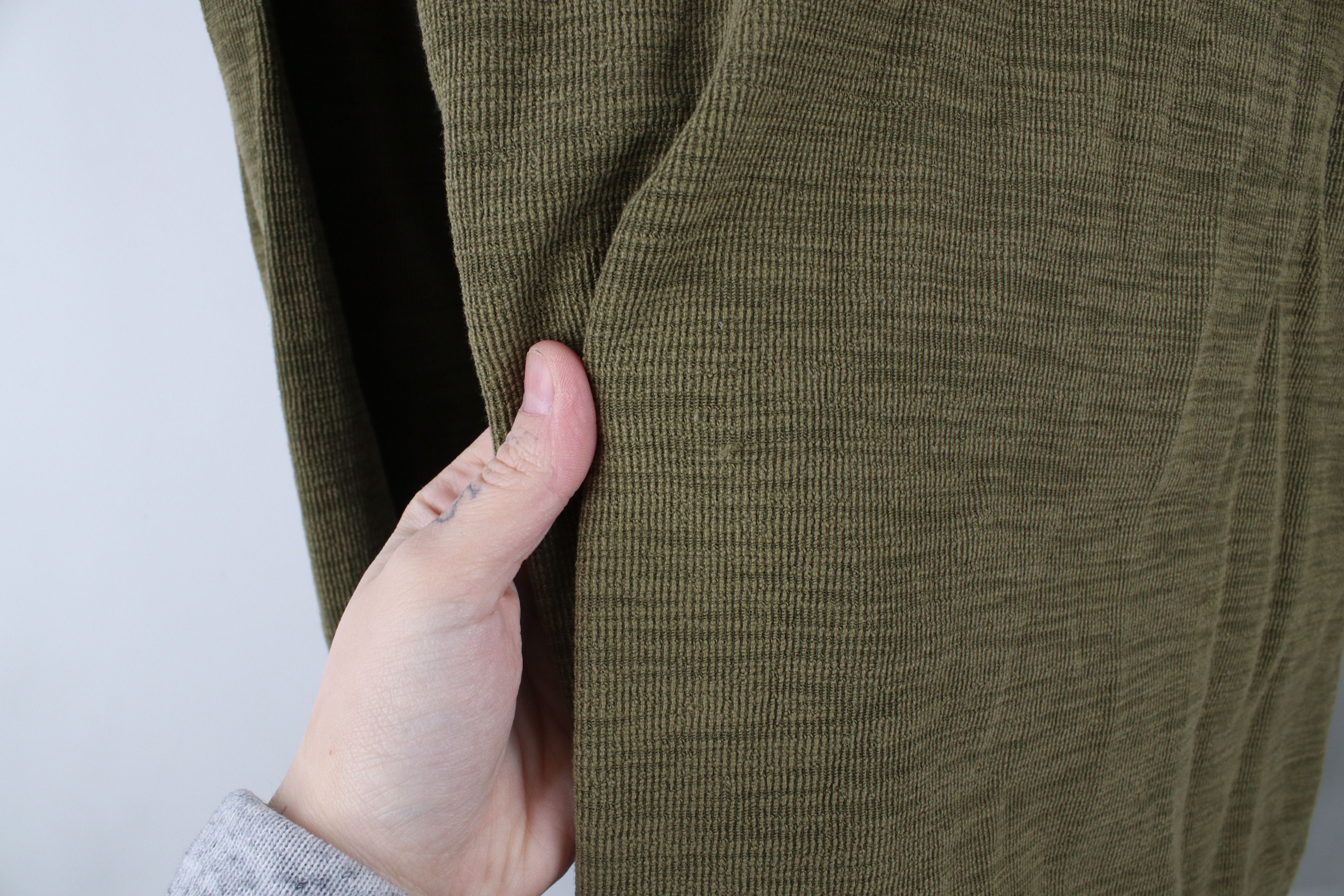 Vintage Vintage 90s Y2K Streetwear Ribbed Long Sleeve Henley T-Shirt Size US L / EU 52-54 / 3 - 5 Thumbnail