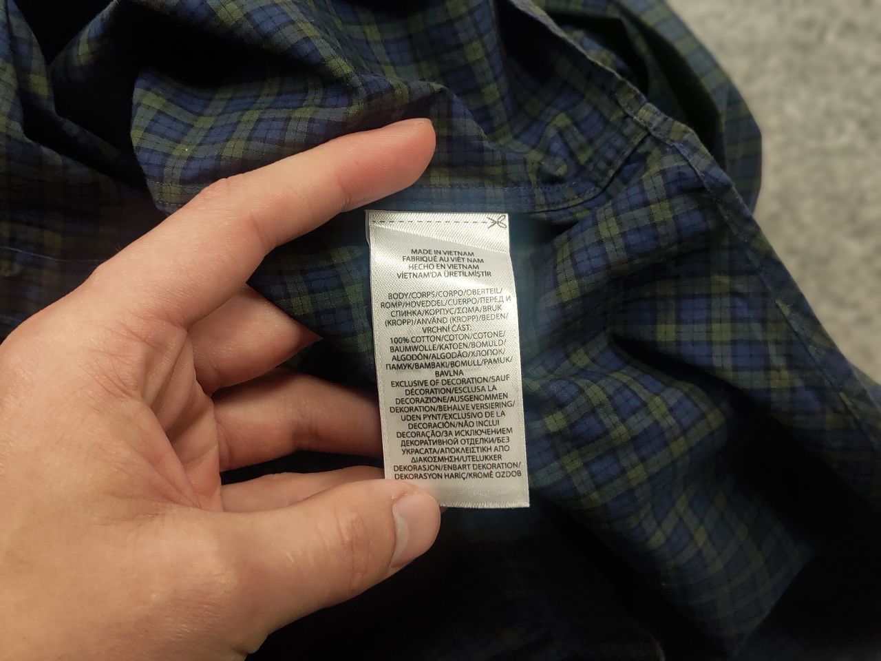 Polo Ralph Lauren Vintage Polo Ralph lauren Blue Check Button Flannel Shirt Size US M / EU 48-50 / 2 - 11 Thumbnail