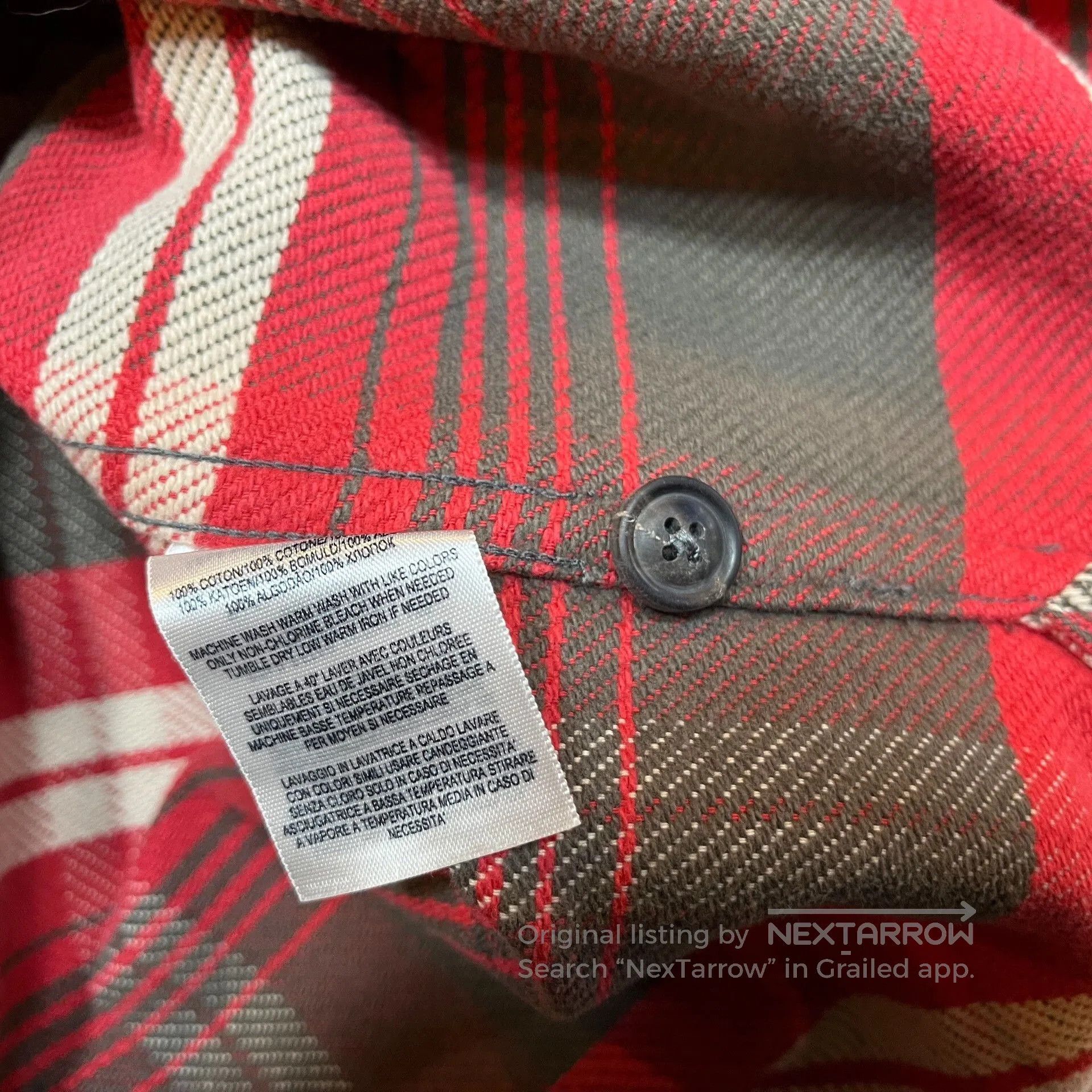 RRL Ralph Lauren RRL Vintage Distressed Shirt. Size US L / EU 52-54 / 3 - 5 Thumbnail