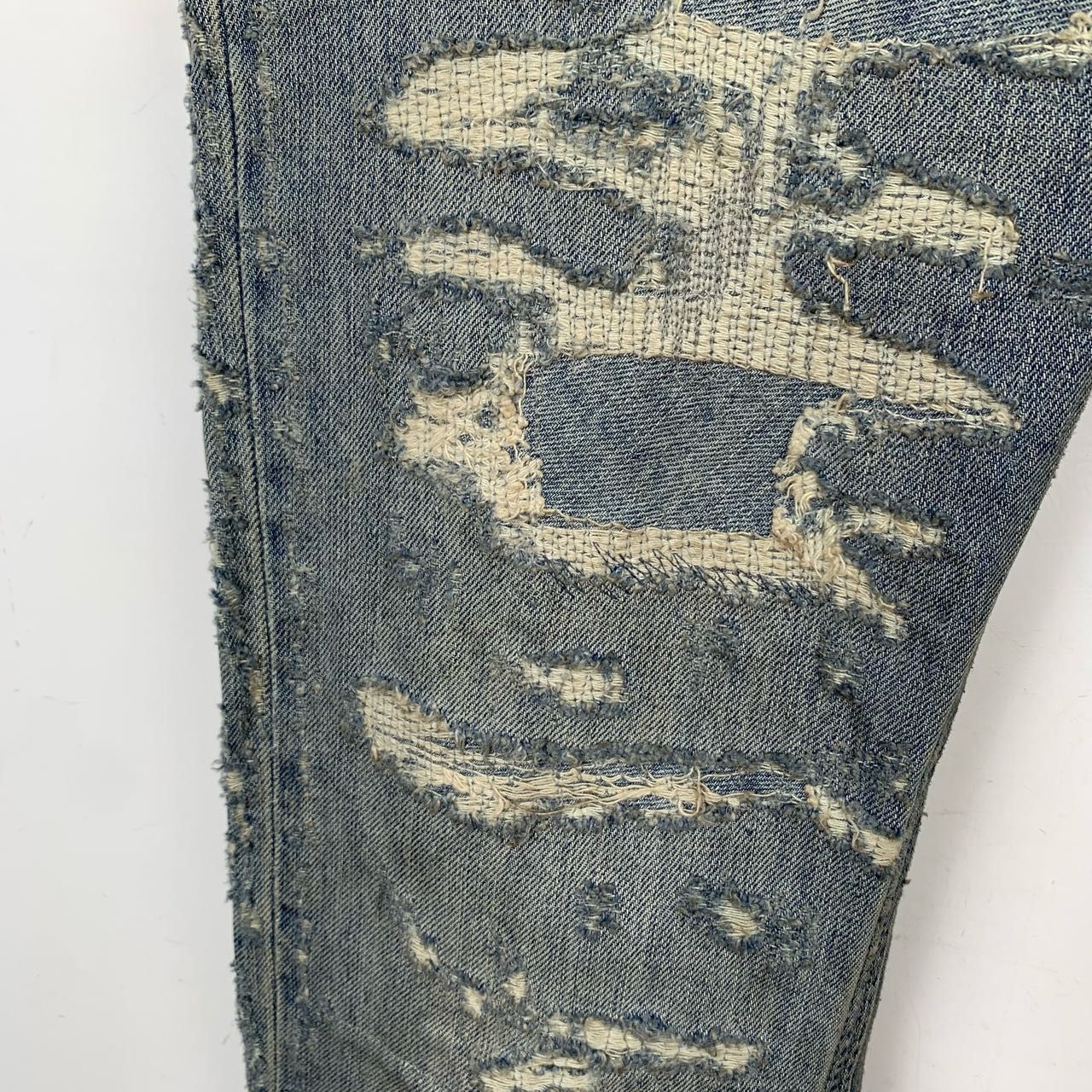 Diesel Diesel Jeans Light Blue Distressed Denim Pants (Size 29) Size 29" - 6 Thumbnail