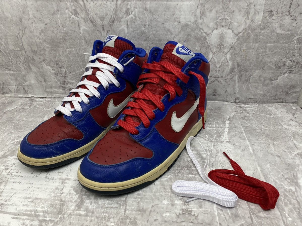 Nike Nike dunk 2003 spider man blue red Size US 10.5 / EU 43-44 - 1 Thumbnail