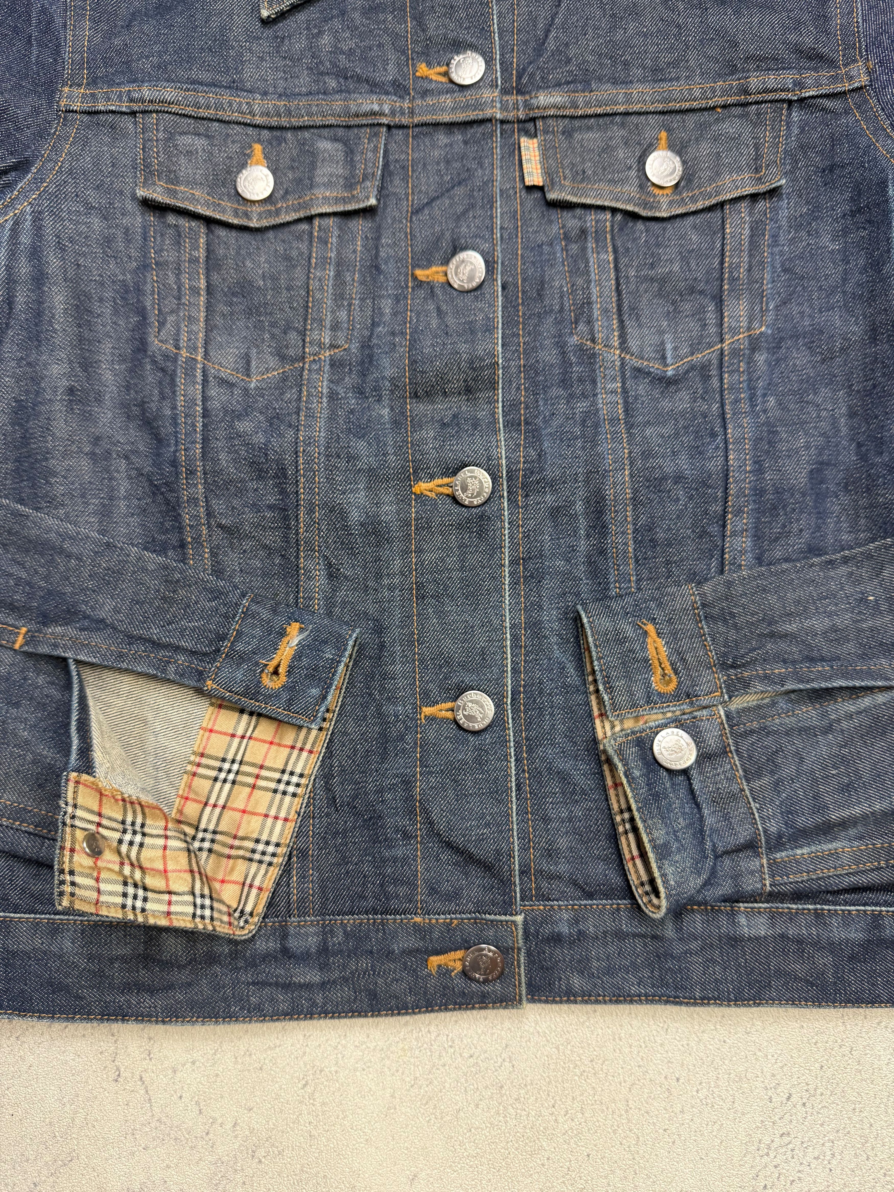 Burberry Vintage Burberry Denim Jacket Size XS / US 0-2 / IT 36-38 - 5 Thumbnail