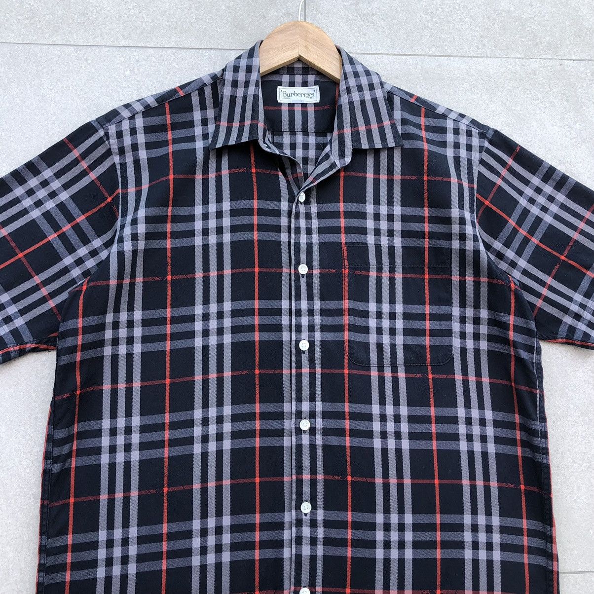 Burberry Vintage Burberrys Novacheck Embroidery Logo Short Sleeve Size US M / EU 48-50 / 2 - 4 Thumbnail